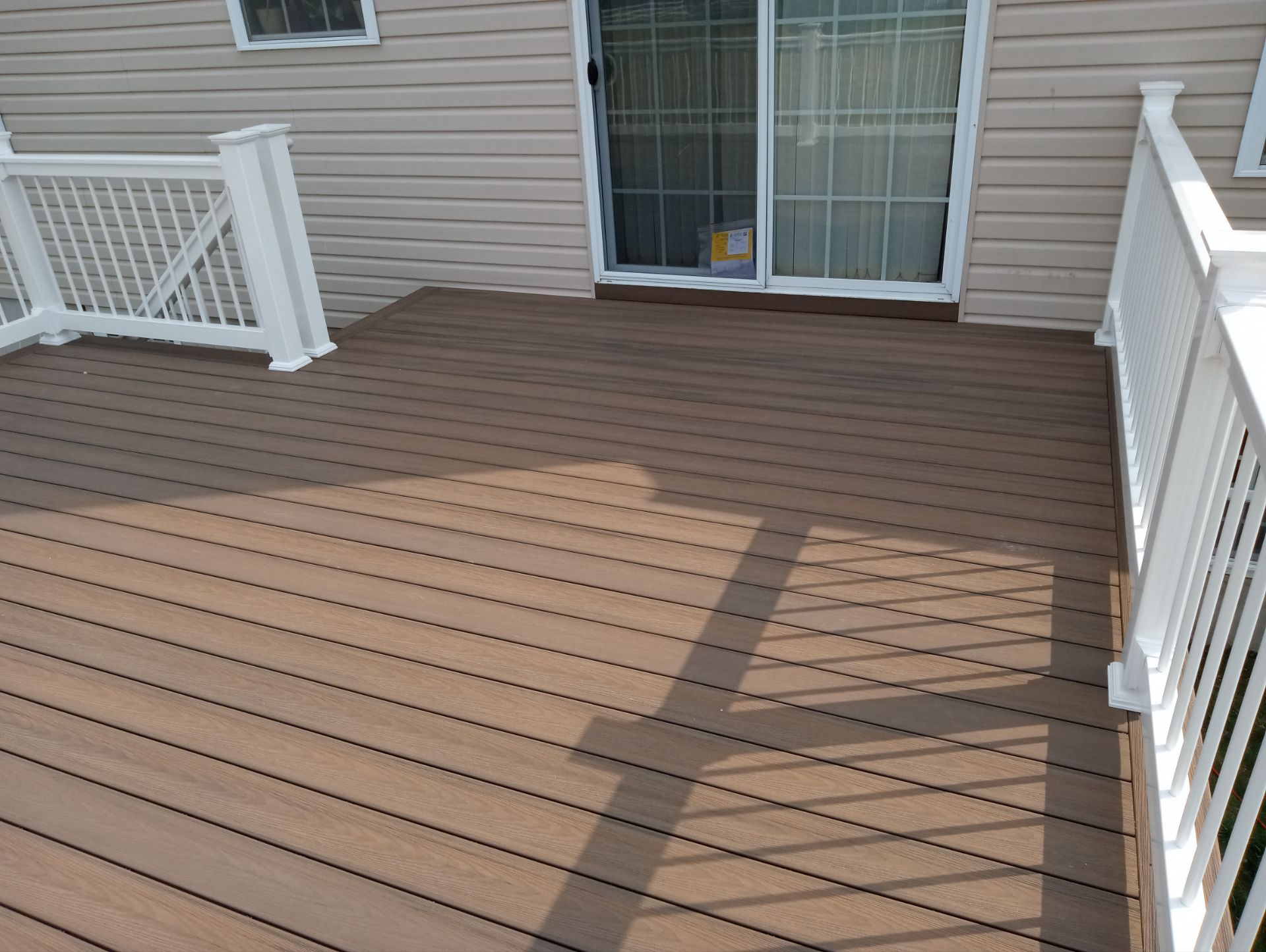 New Deck in Monroe by deck guardian