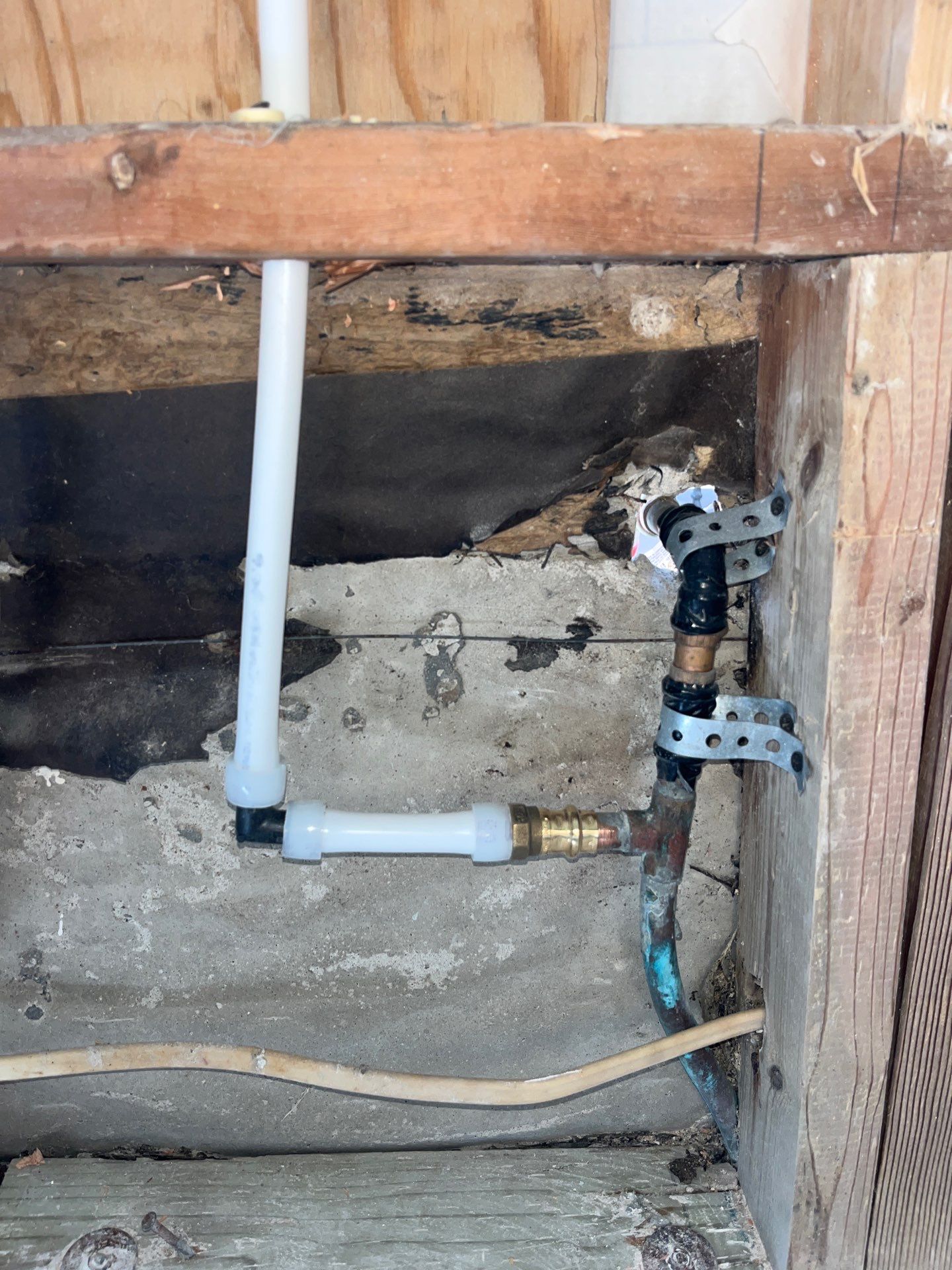 Copper Reduced to Pex by Us Plumbing