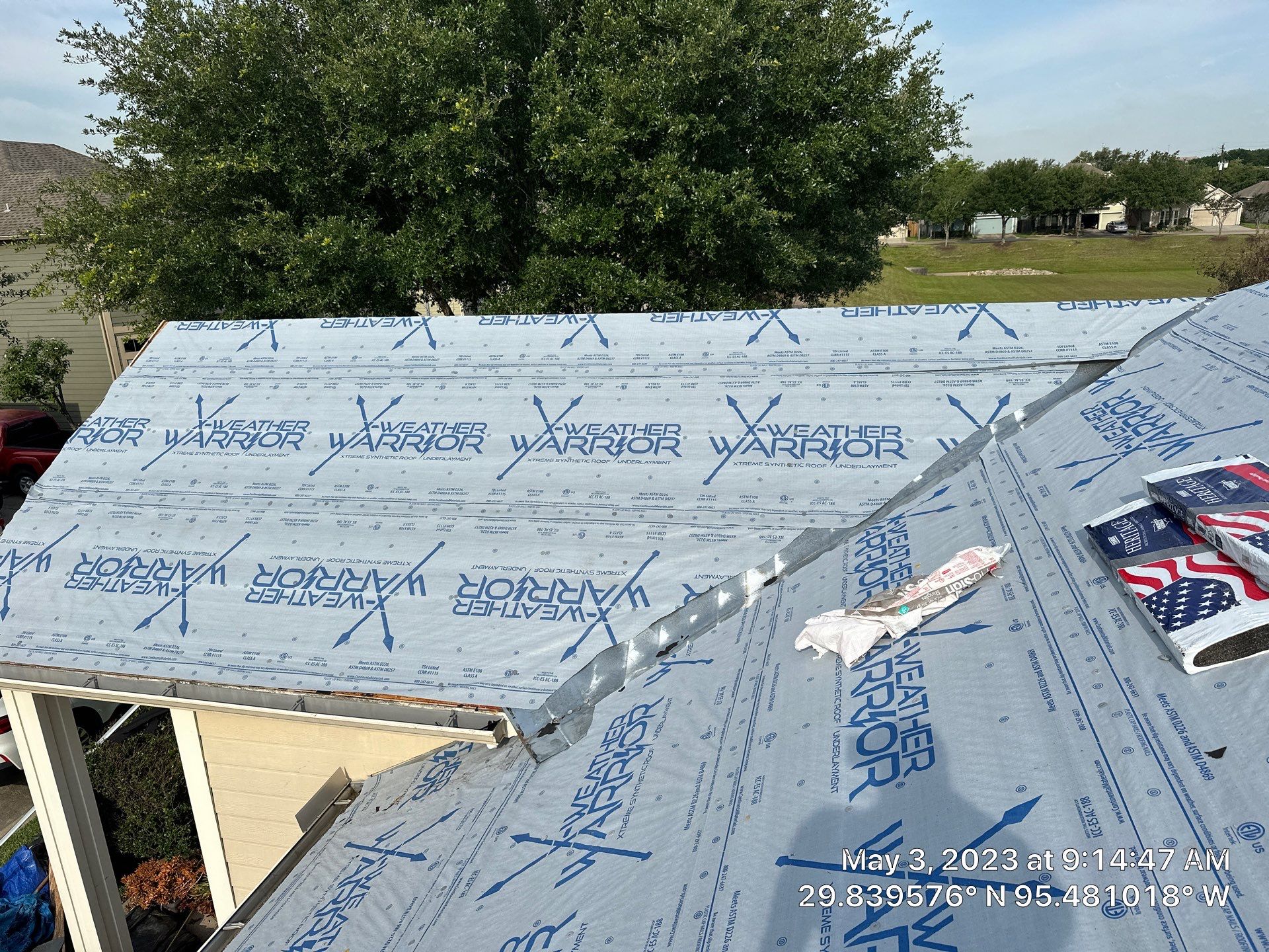 Hail-Damaged Roof Restored — Houston, TX by PL Roofing & SB Roofing, LLC.