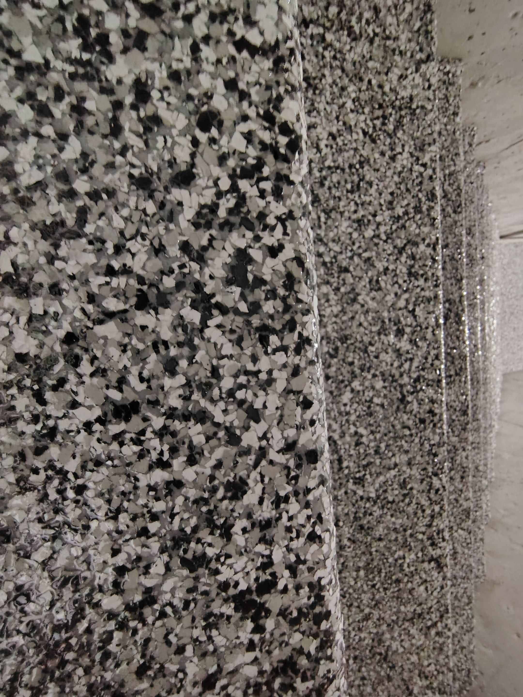 Garage Floor Concrete Coating and Crack Repair in Sioux Falls by Select Painting, Coatings & Garage Cabinets