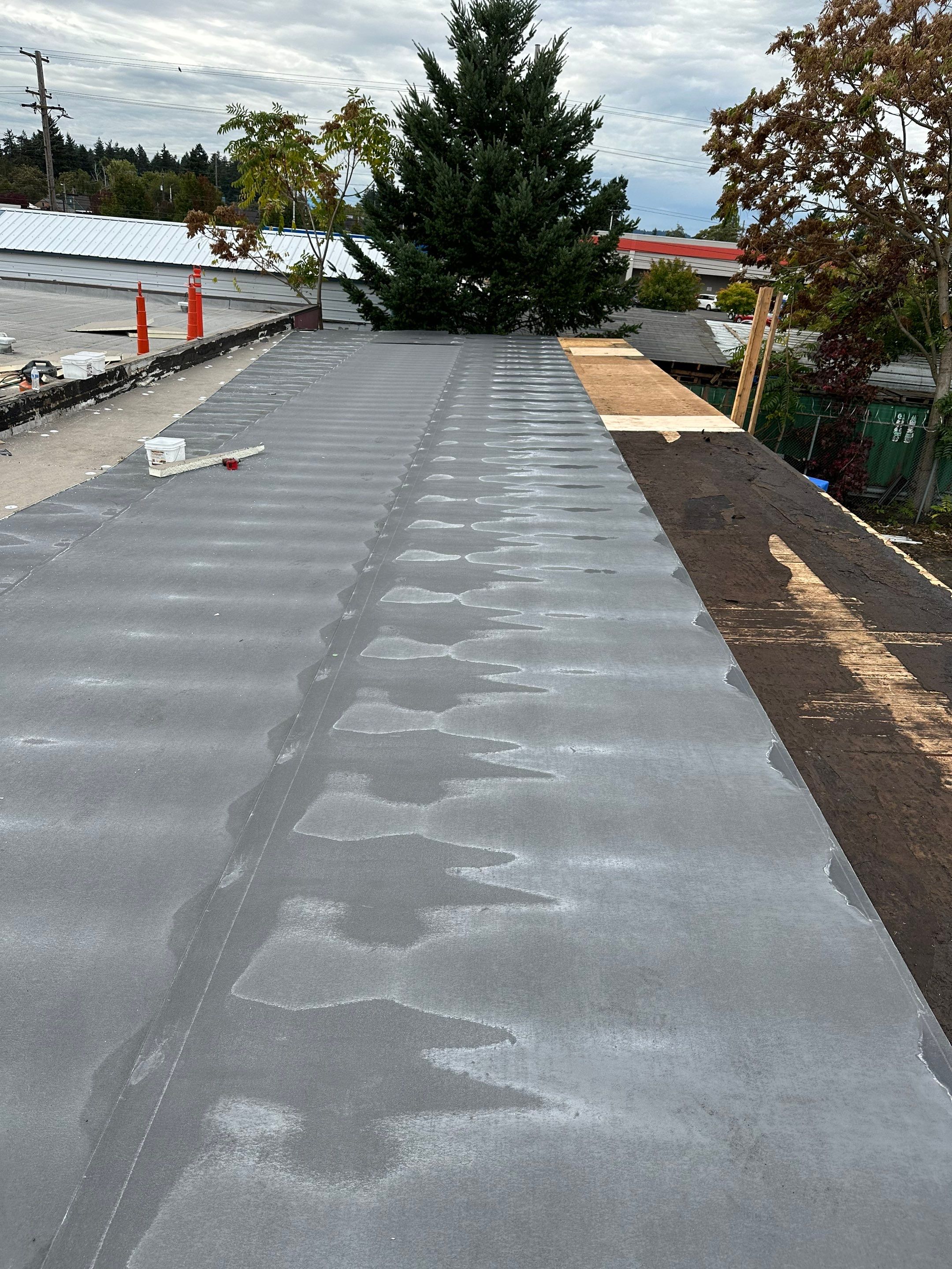 Commercial Roofing Repair using GAF 60Mil TPO  by Orezona Building & Roofing Company, Inc.