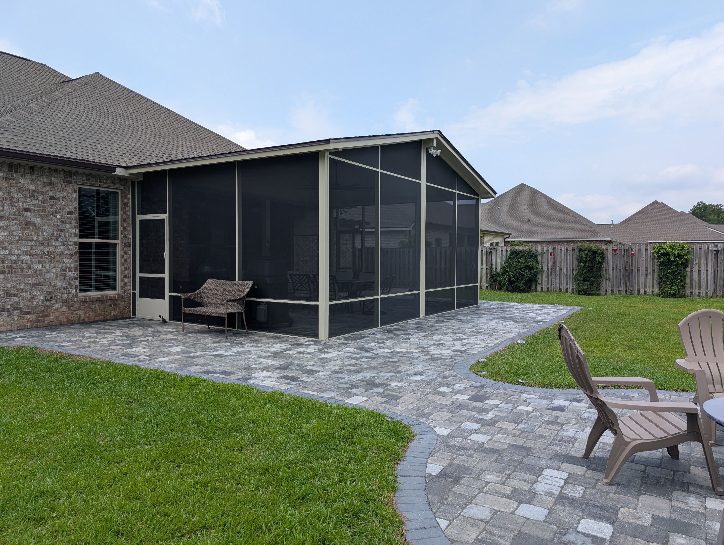 Patio Cover using Colorbeam by Titan Sunrooms