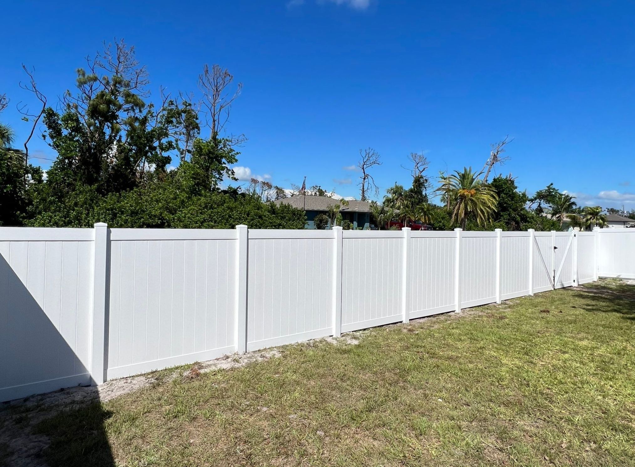 Vinyl Fence Installation using Vinyl Privacy Fence  by Asap fence and gates, LLC
