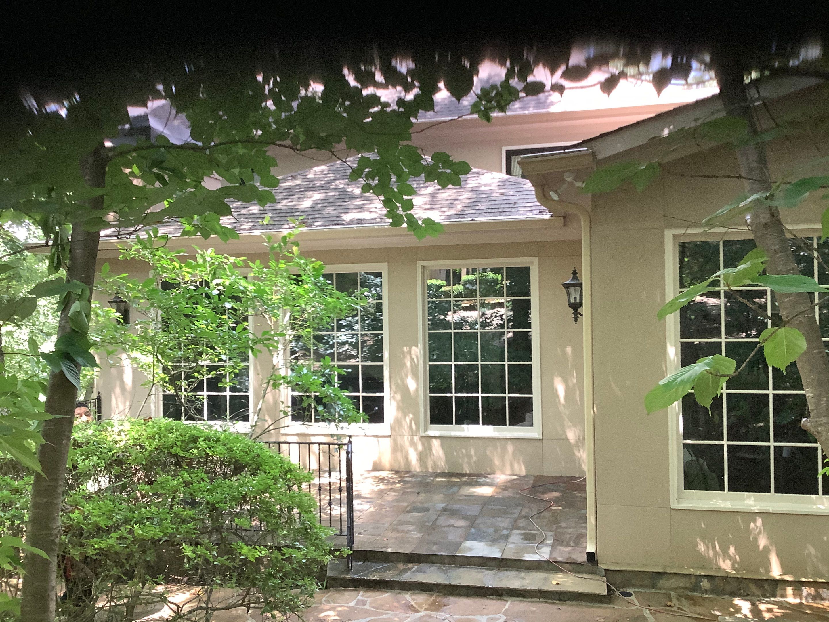Full Exterior Stucco and Pool House Painting in Marietta by Swift Home Renovations