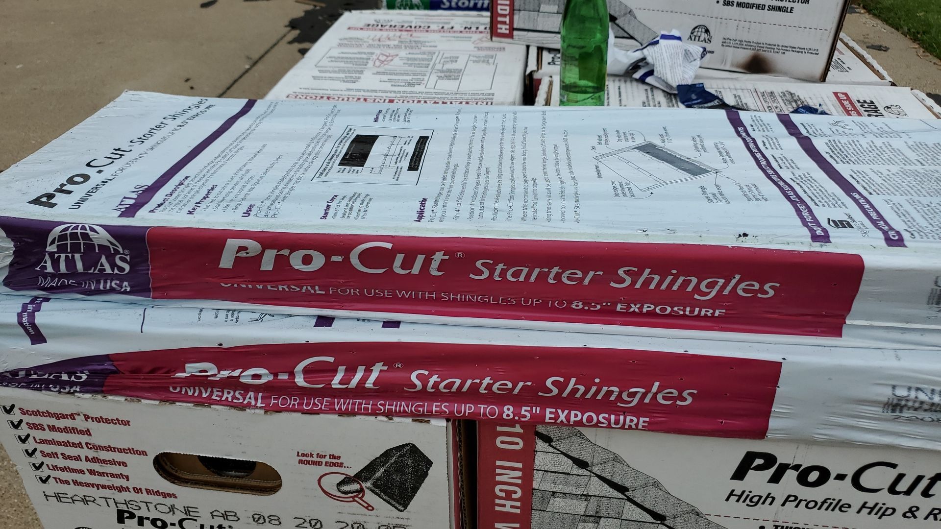 Residential Roofing Installation using ATLAS StormMaster Shake by Harvey Roofing & Construction