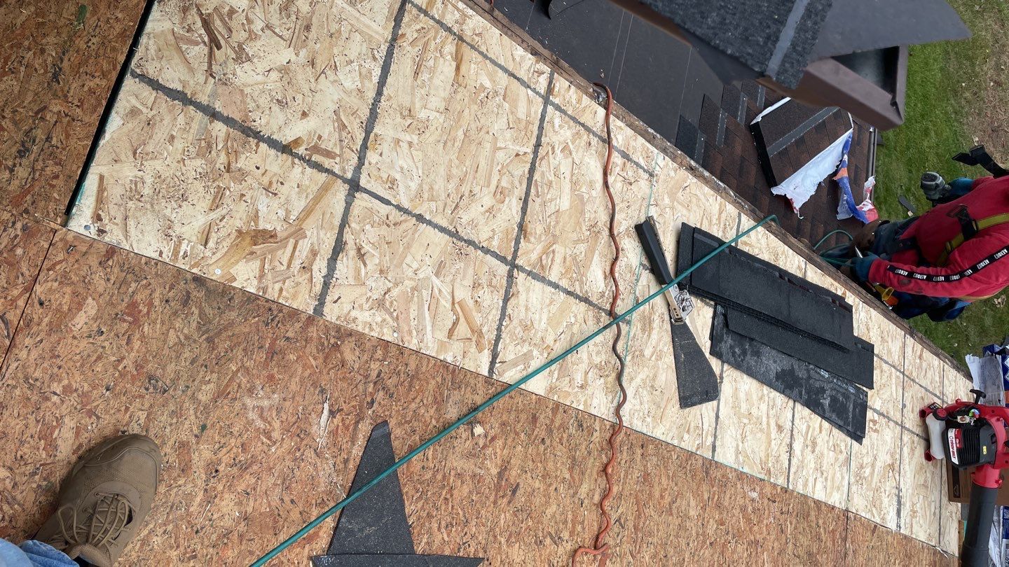 Multi-family unit roof replacement by Pro Home Services Inc