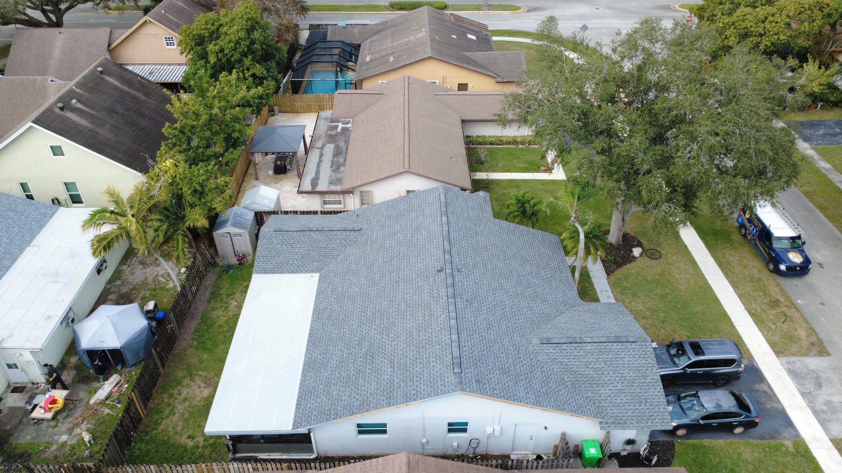 Residential Roofing Installation using GAF by BLUES BROTHERS ROOFING