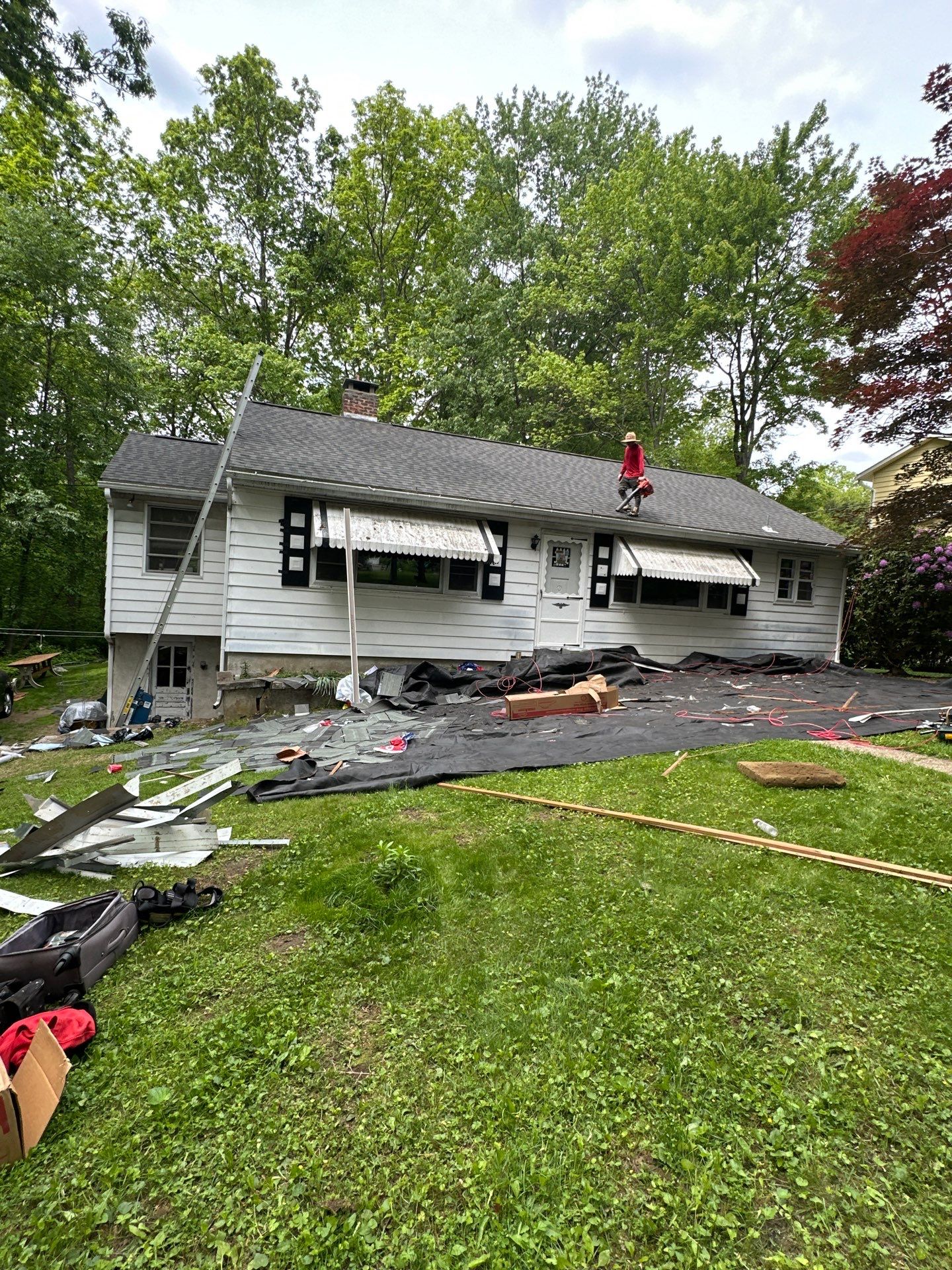 Project in Wolcott by Elitex Roofing