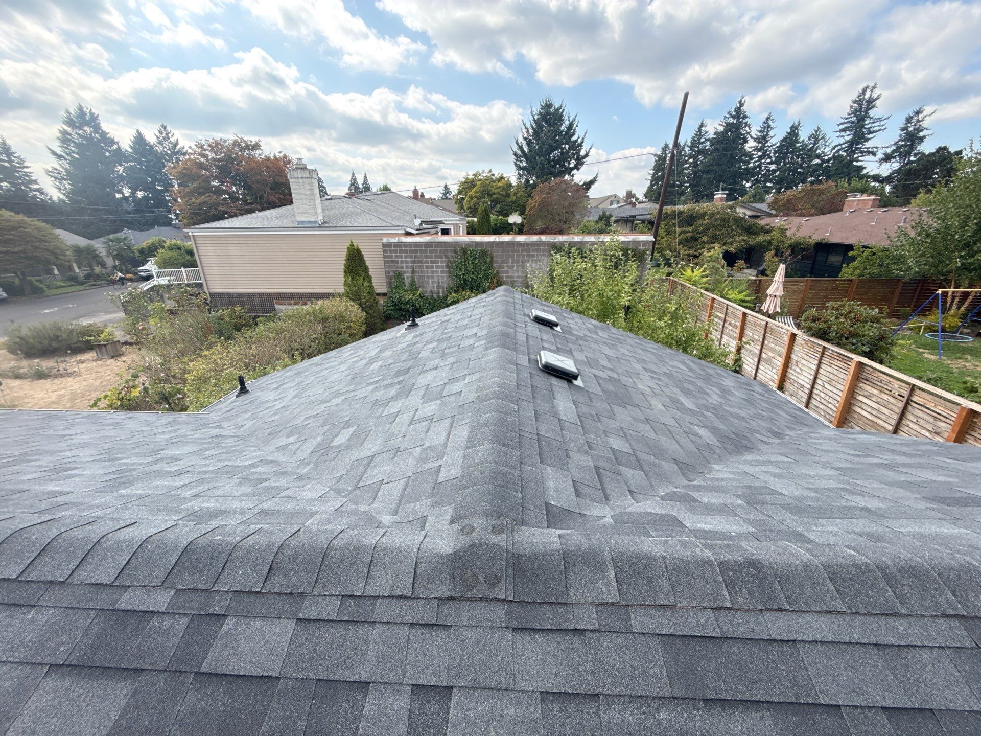 Project in Portland by Tom Leach Roofing