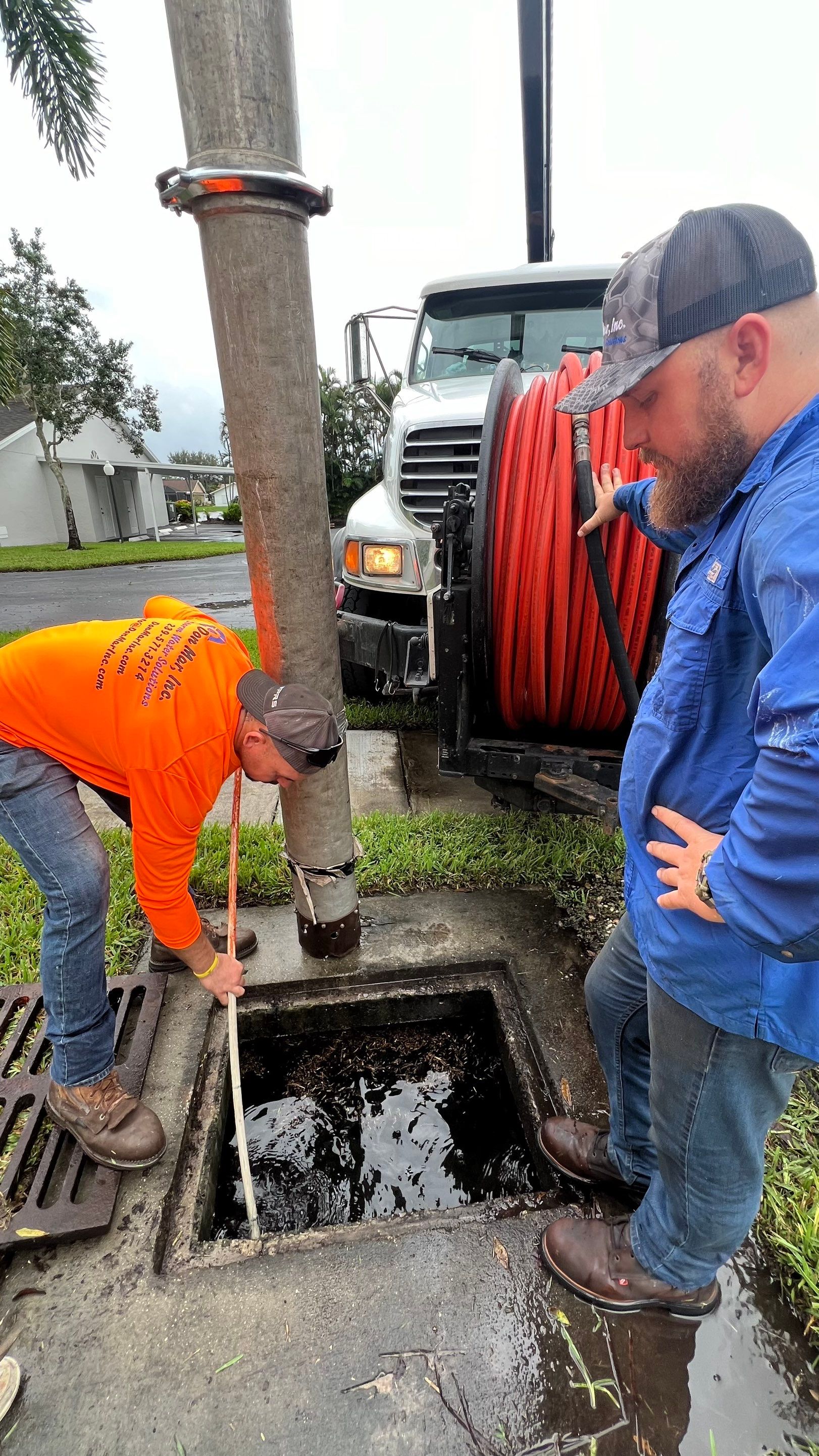 Naples Community Stormwater Blockage by Don Mar, Inc. Storm Water Solutions
