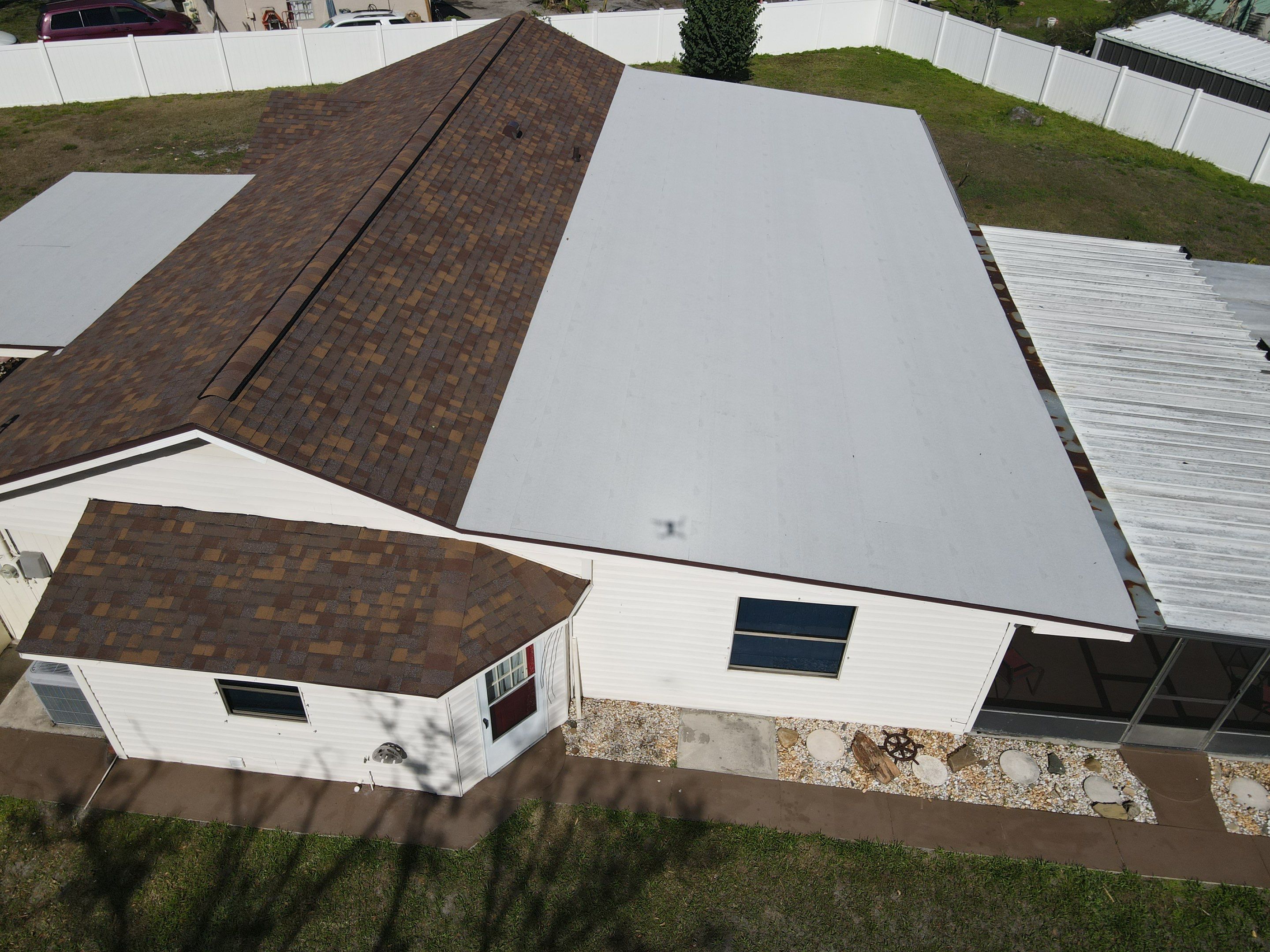 Roof Replacement in Ruskin FL. by Steadfast Roofing 