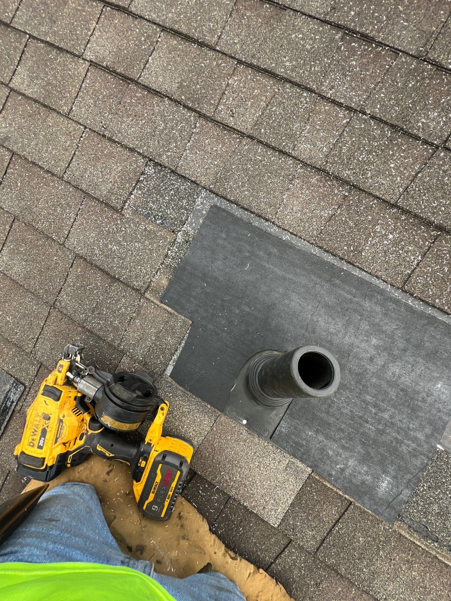 Hail Damage using Owen's Corning Duration (Lifetime) Shingles by Roof Repair Services LLC