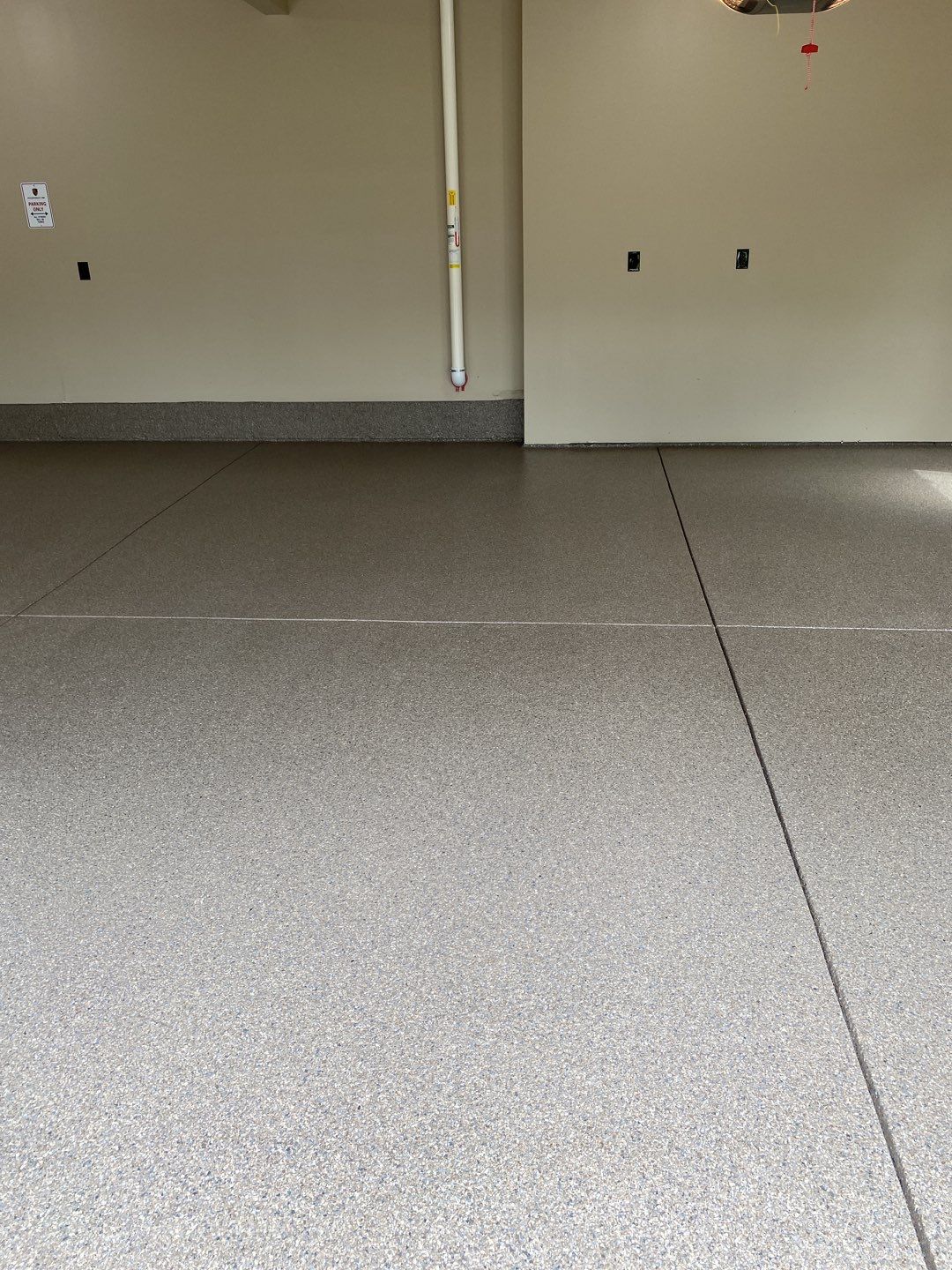 Garage Floor using Flint by Your1DayFloor.com