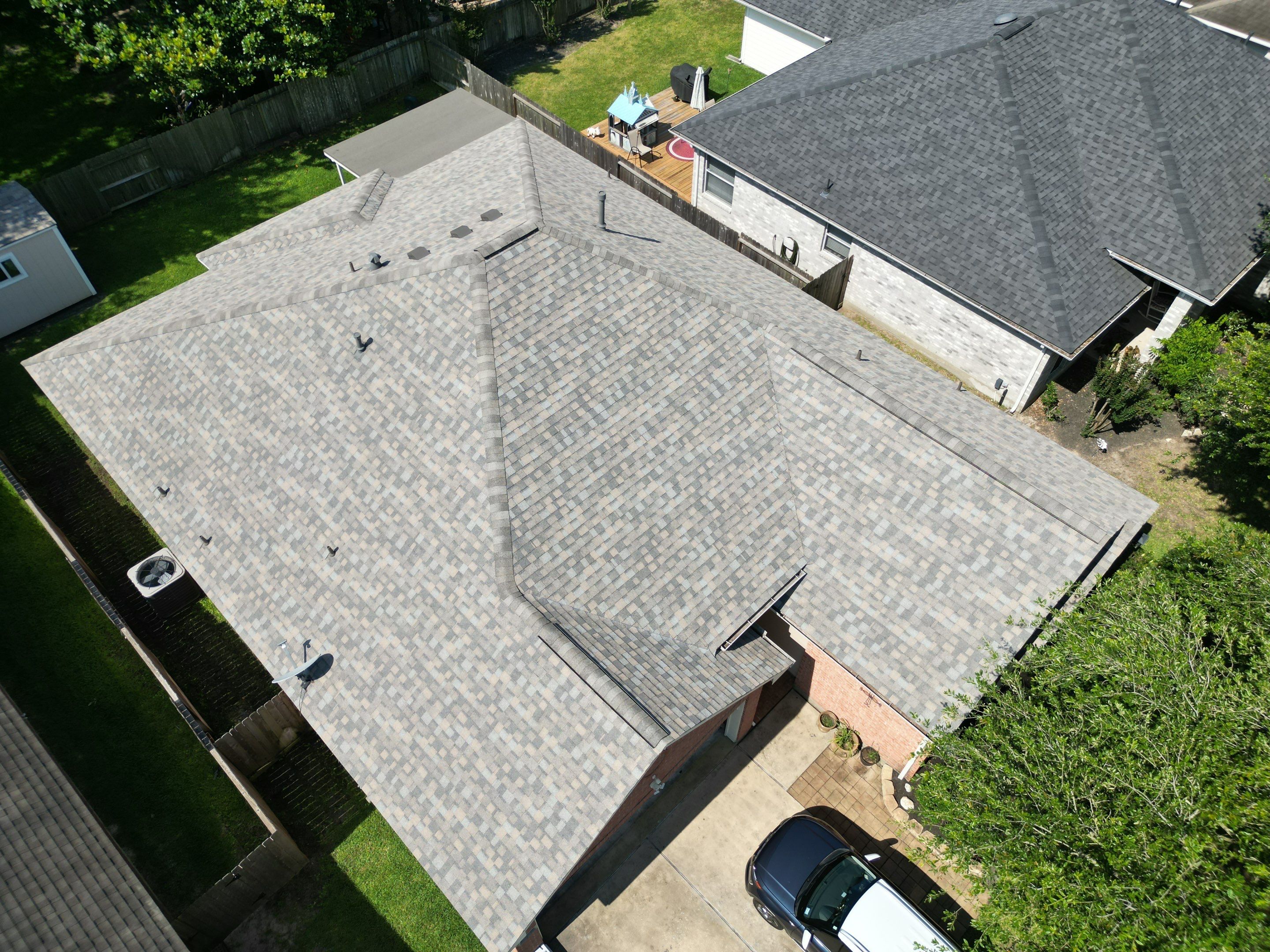 Residential Roofing Installation using IKO Dynasty by Core Four Roofing