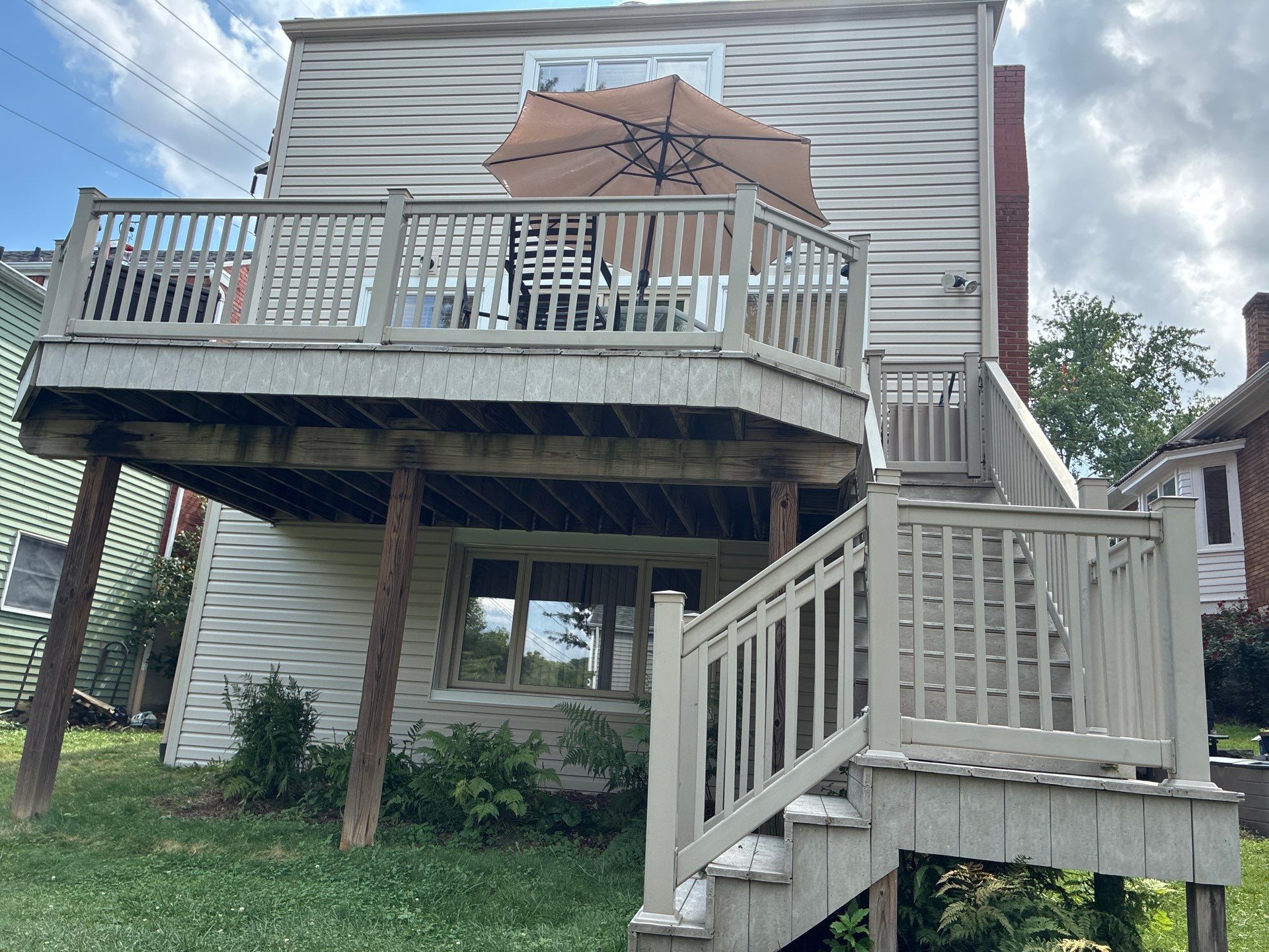 Full Vinyl Siding Renovation and Trim Installation in Mt Lebanon by Ideal Siding Pittsburgh