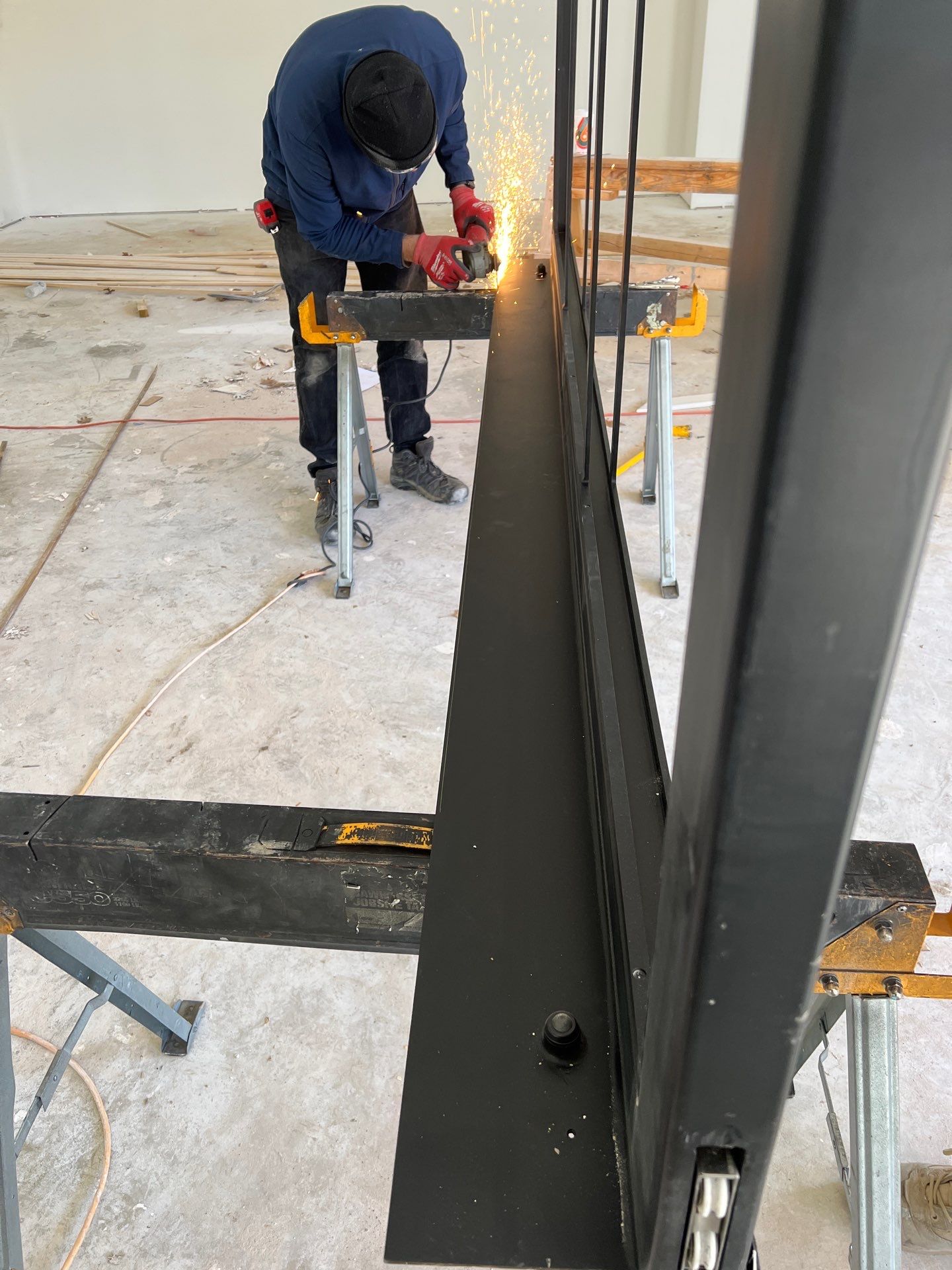 Custom 6-Panel Bi-Parting Sliding Pocket Door Installation in Dallas by Solara Custom Living