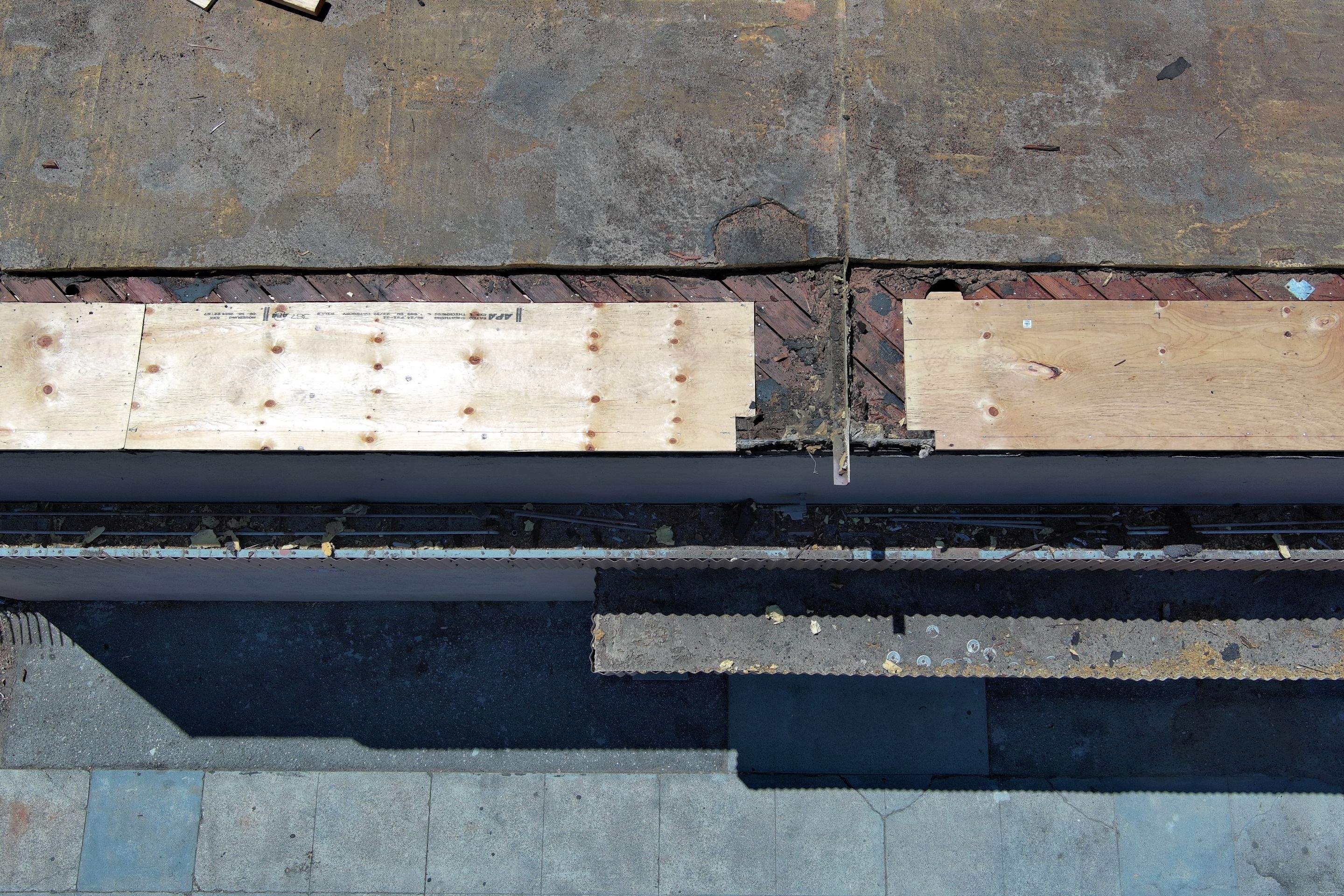 Foam Refurbish using Conklin Benchmark/PUMA XL coatings and spray foam by Straight Edge Roofing Inc