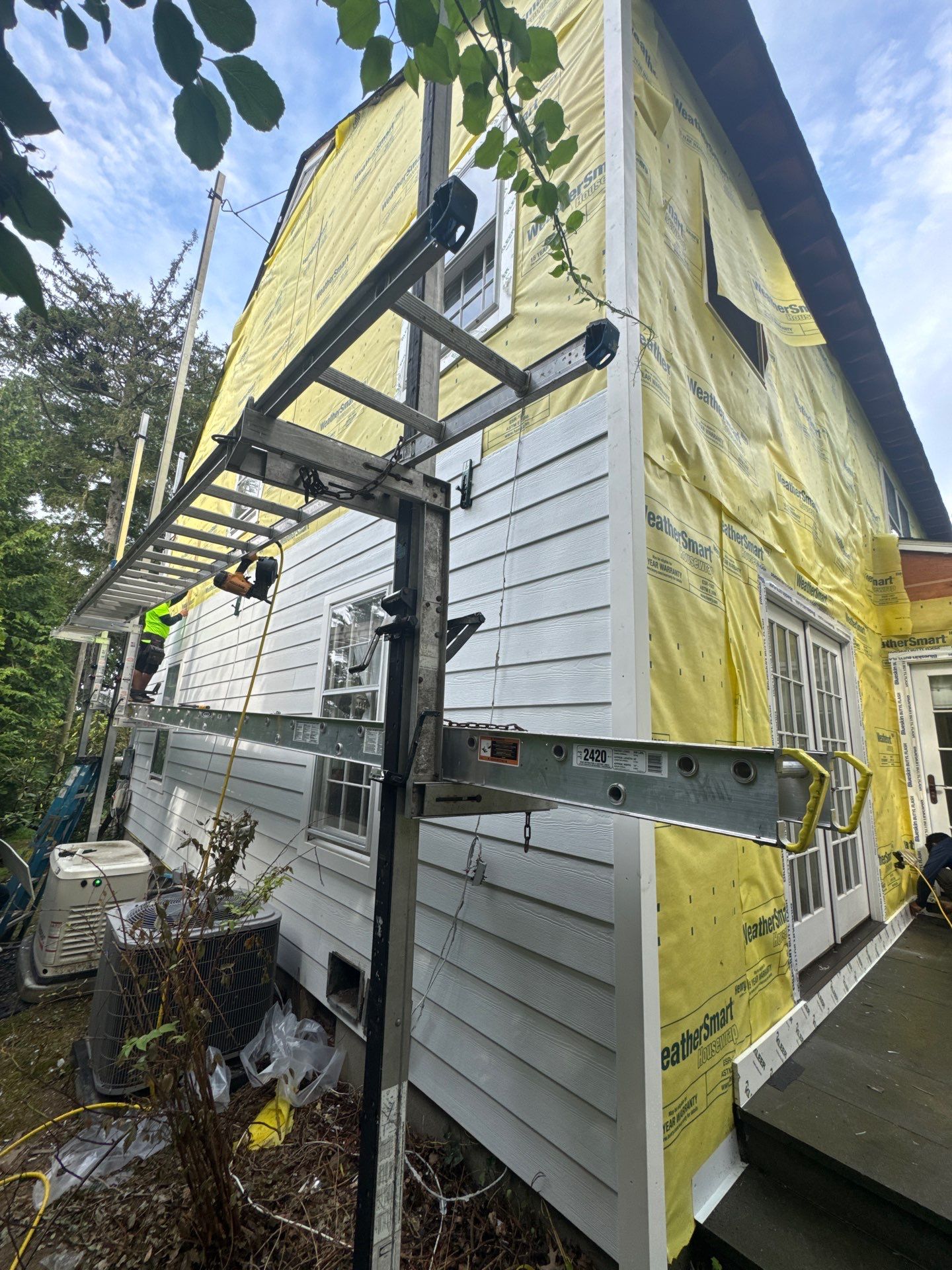 Scarsdale NY Colonial by Ideal Siding 