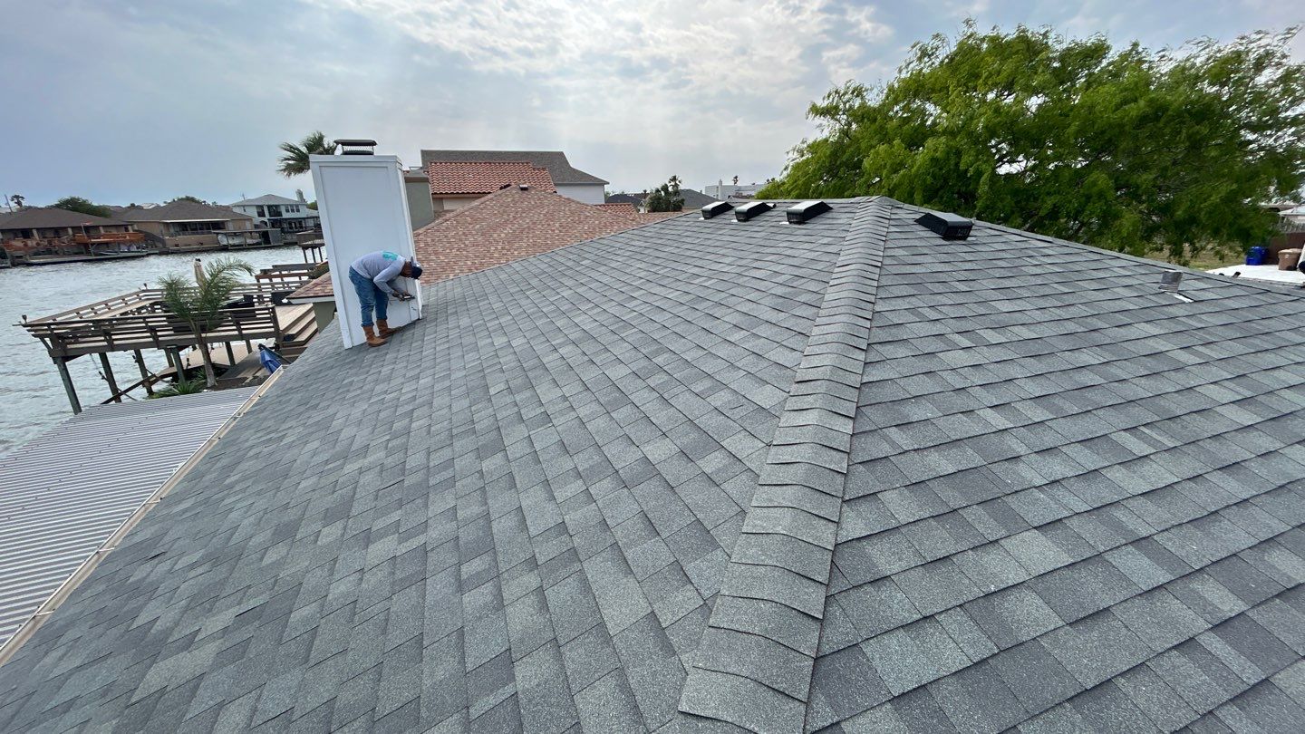Residential Roofing Installation using Architectural Dimensional Shingles by Lighthouse Roofing