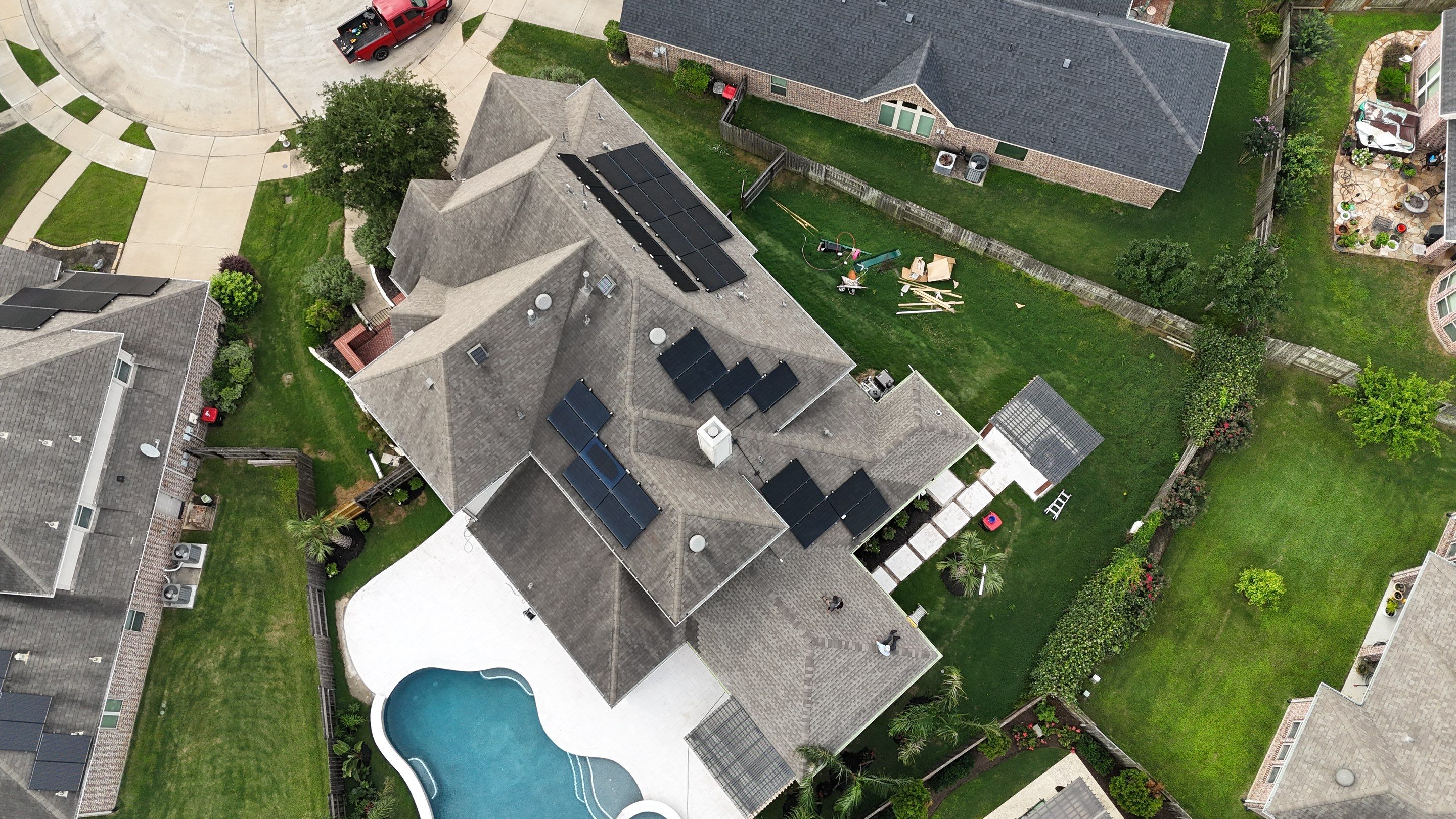 D&R In SugarLand Tx  by Sunaura Solar