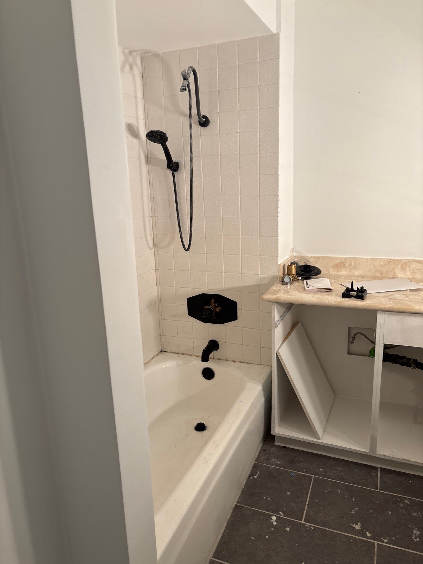 Installing Shower Fixtures  by Us Plumbing 