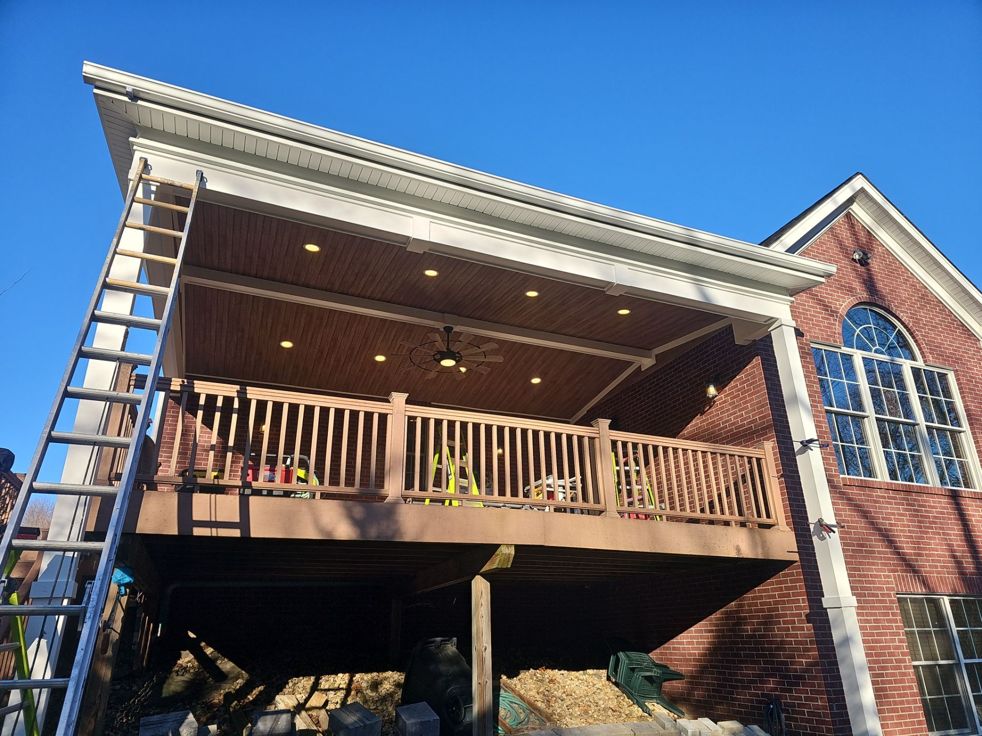 Hip Roof Build by Cousins Roofing Siding & Decks