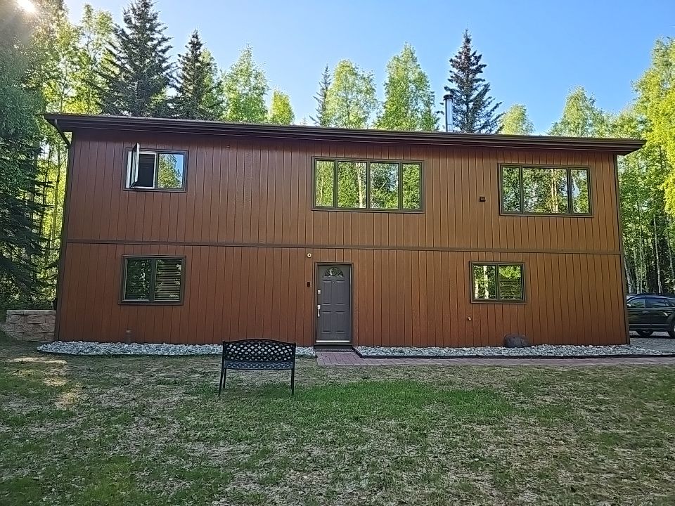 Exterior Wood Staining & Painting by Midnight Sun Painting