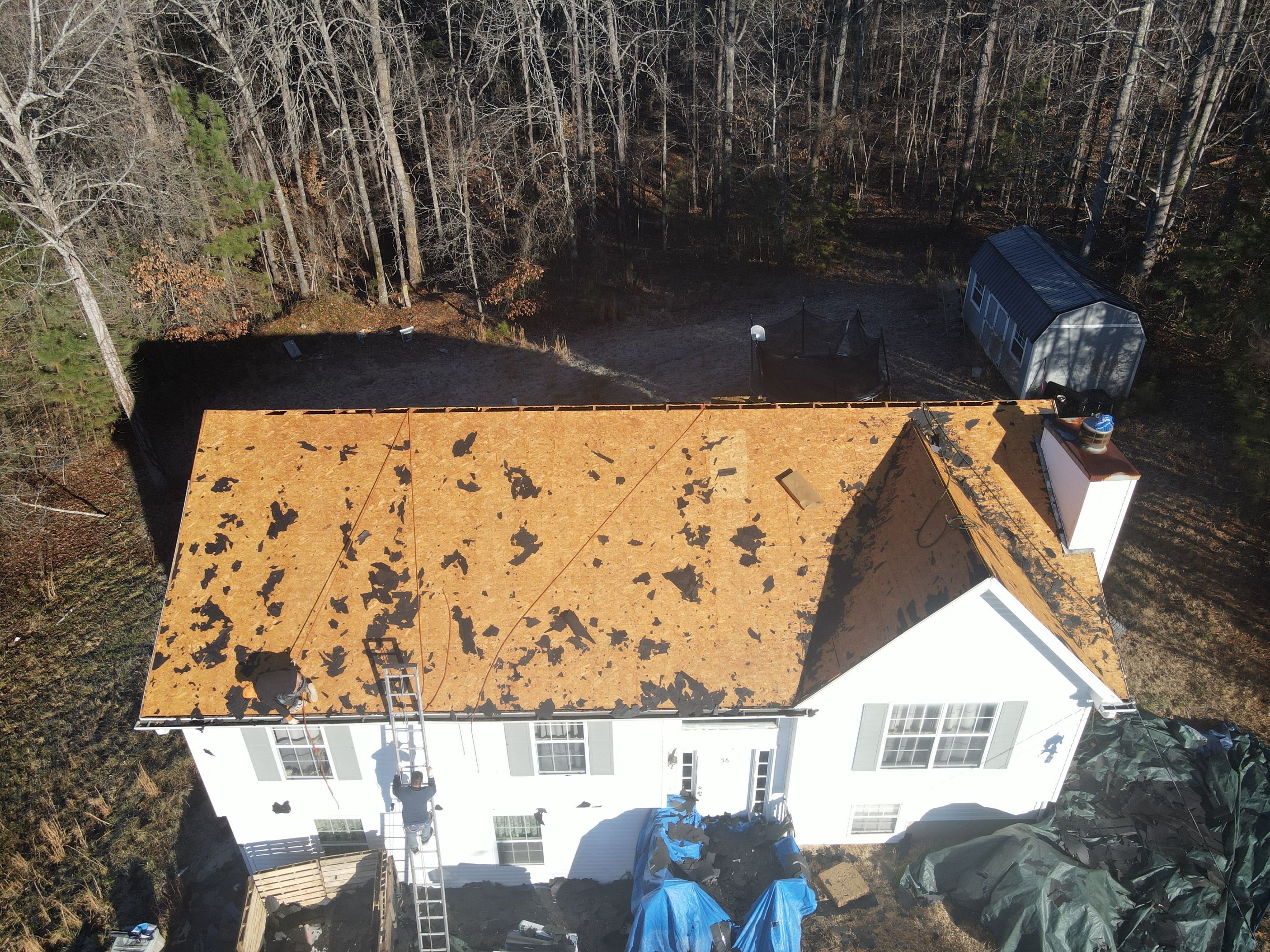 Residential Roofing Installation using Owens Corning by Inspector Roofing and Restoration