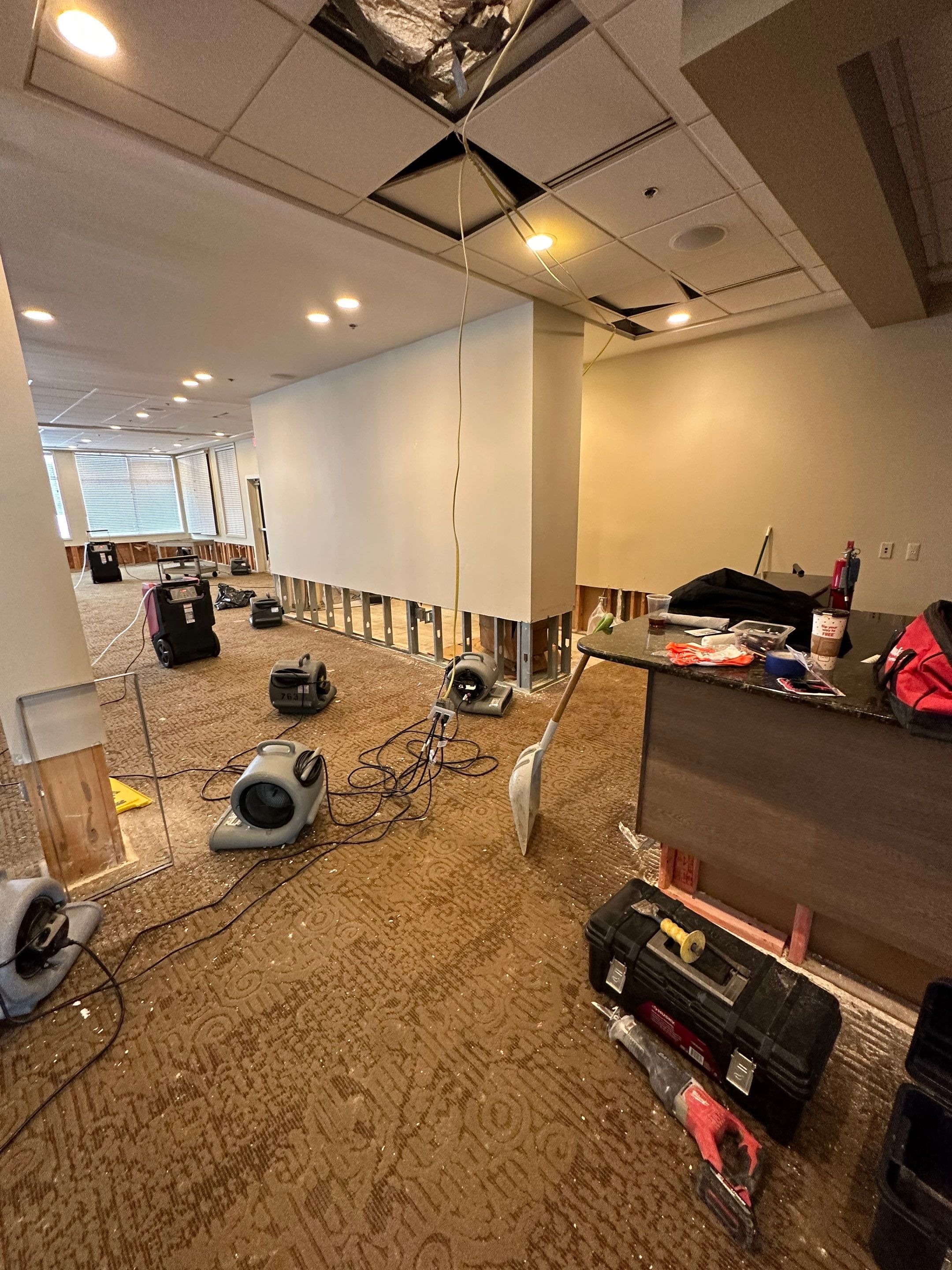 Water Loss at Golf Course  by Bloomfield Construction & Restoration