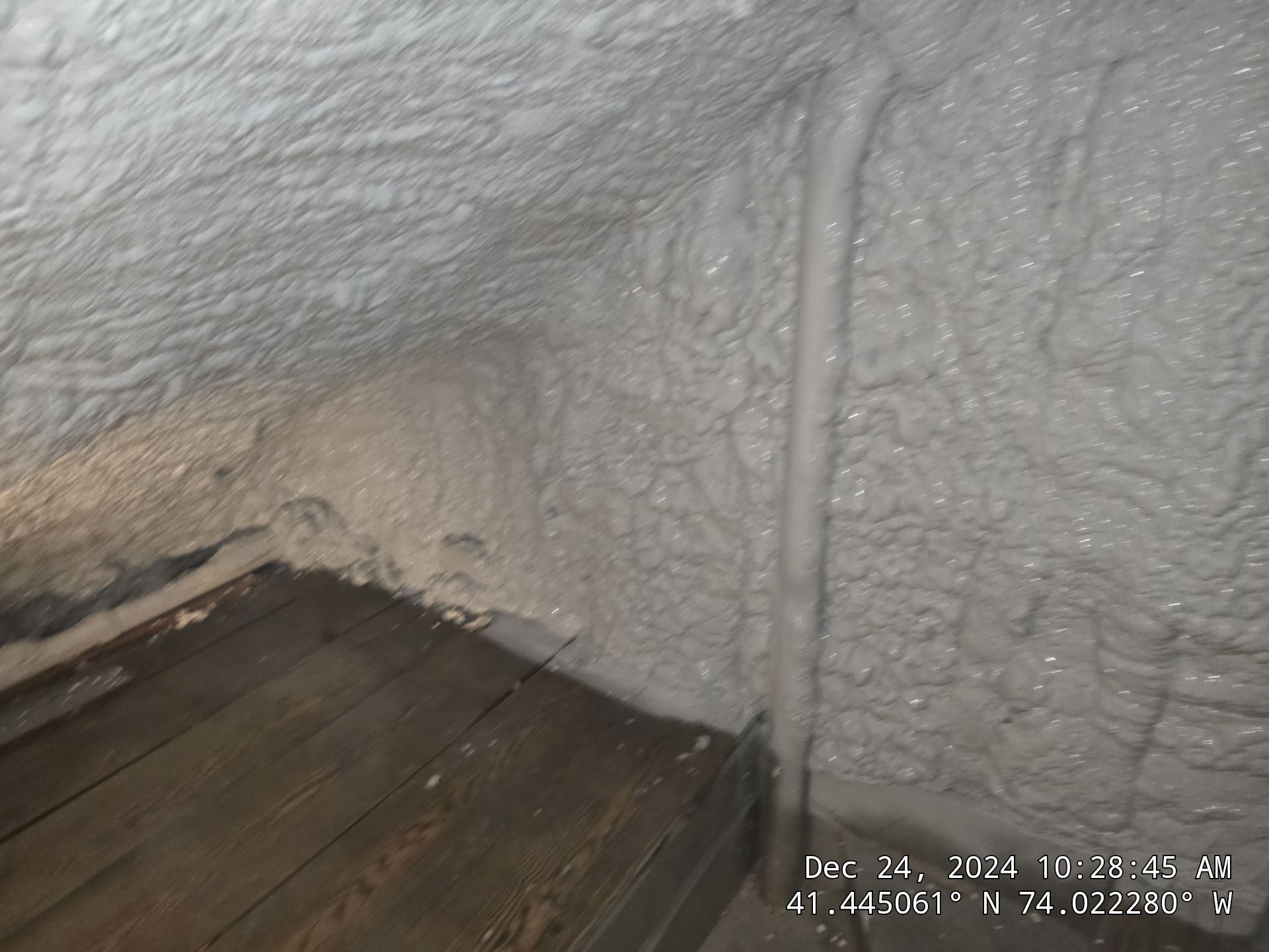 Attic Insulation using open cell spray foam by NYS Foam & Energy
