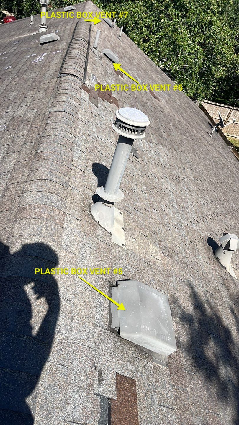 AMIG approved this roof for wind damage, fascia painting, and window work. by Roof Repair Services LLC