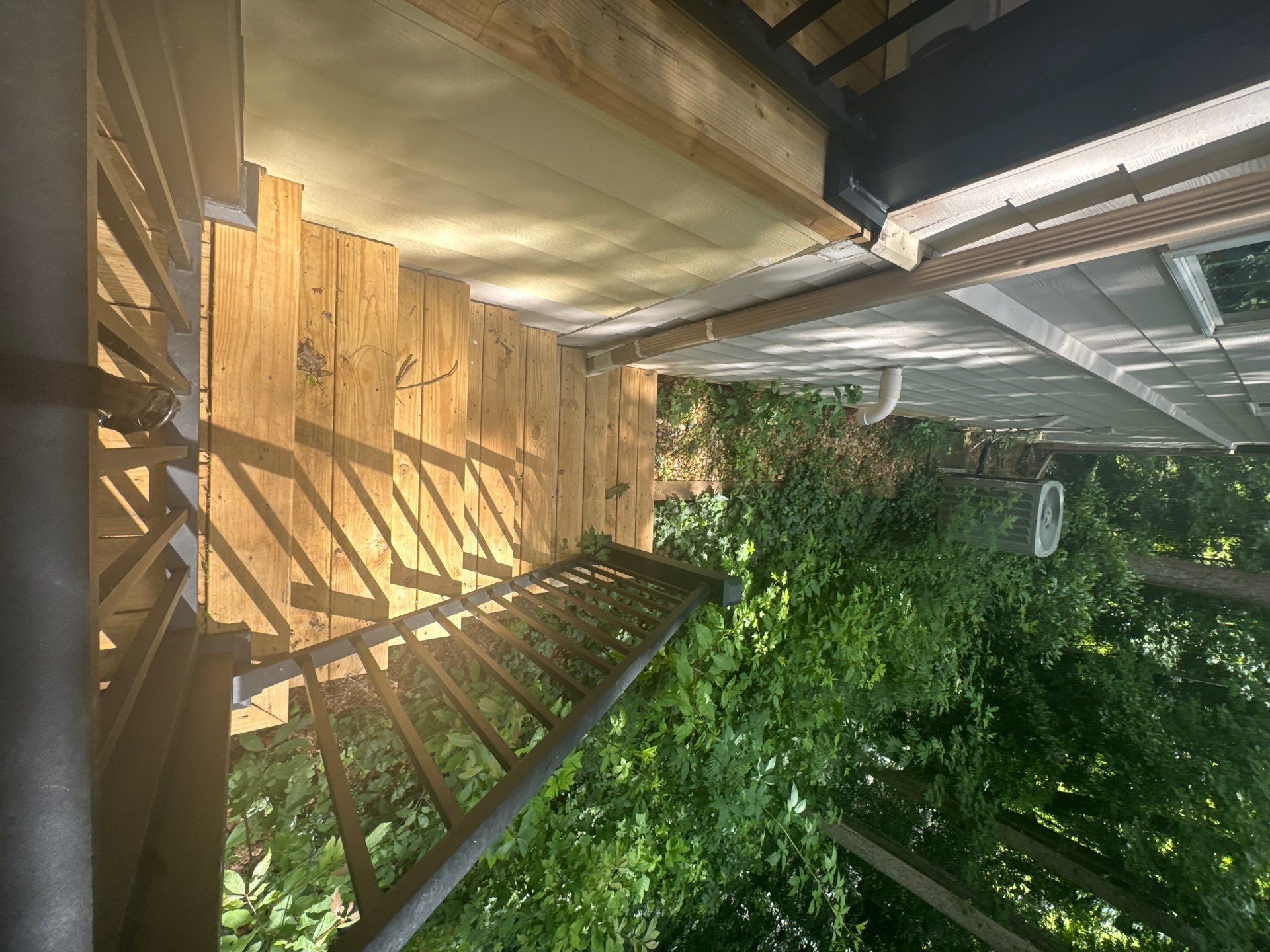 Multi-Level Wood Deck Staining and Restoration in Atlanta by Swift Home Renovations