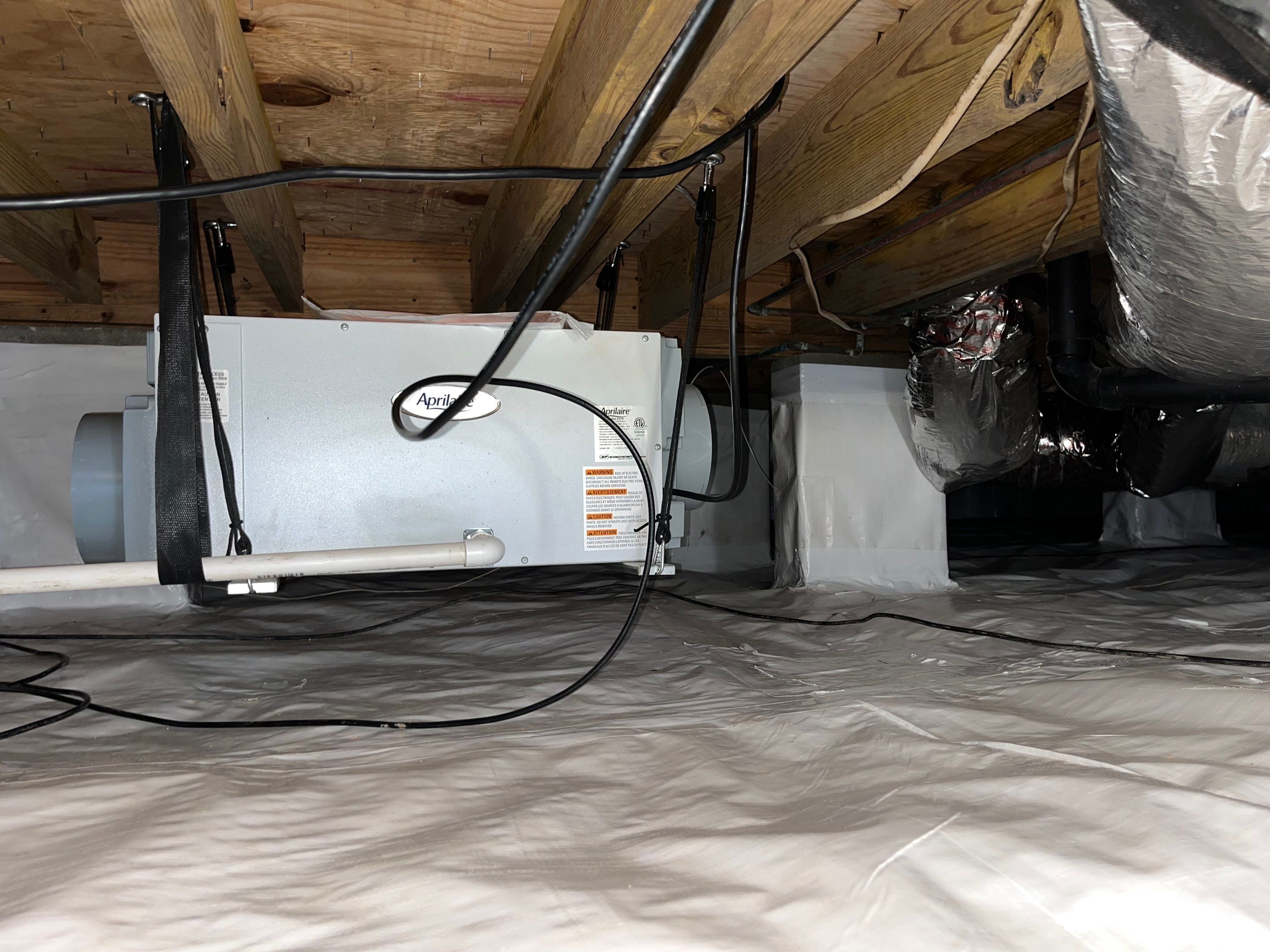 Impact Choice Encapsulation using YCS Pro Cleaner by Impact Crawlspace