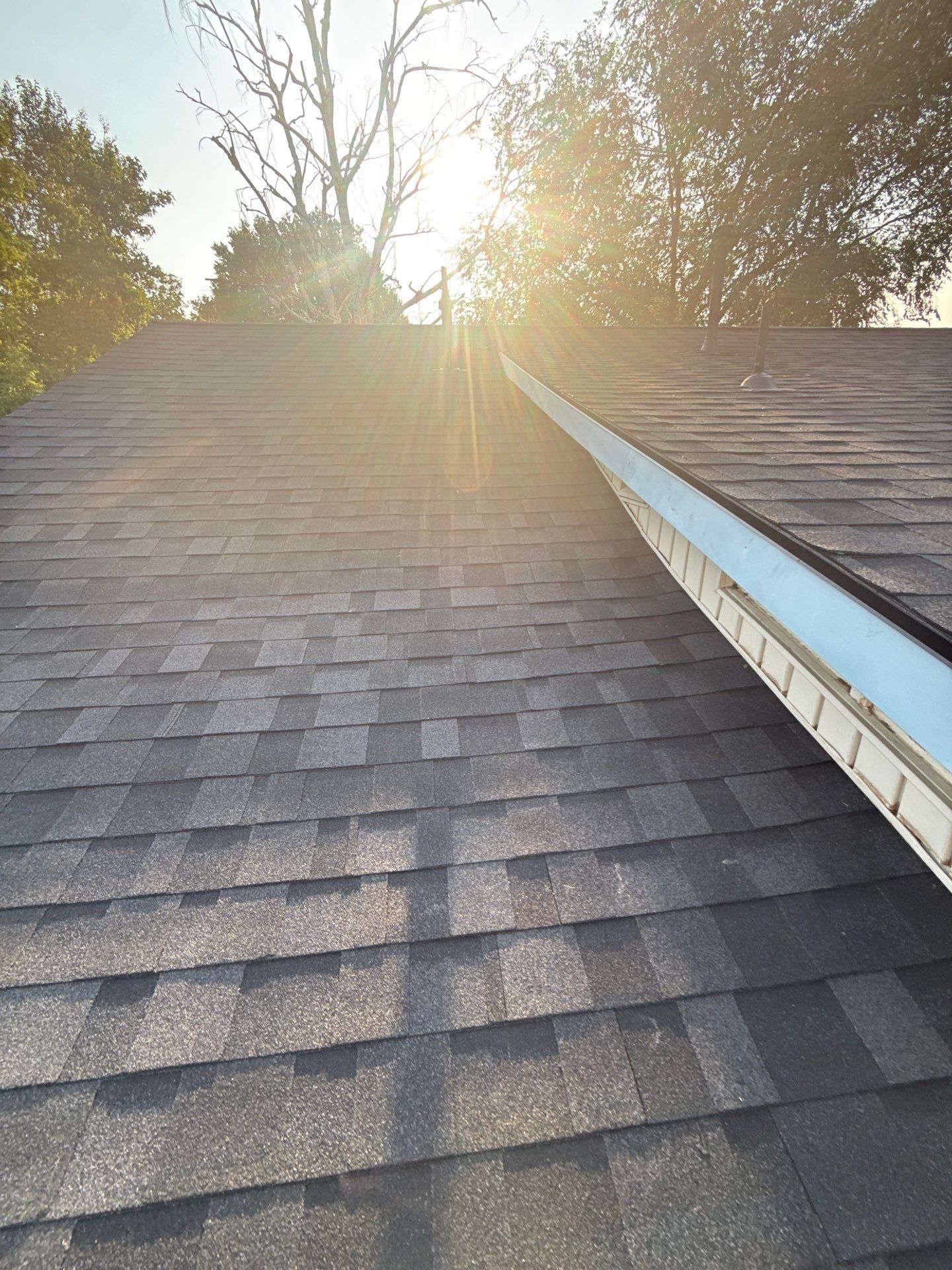 Parma Residential Roof Replacement with Gray Architectural Shingles by Olive Roofing