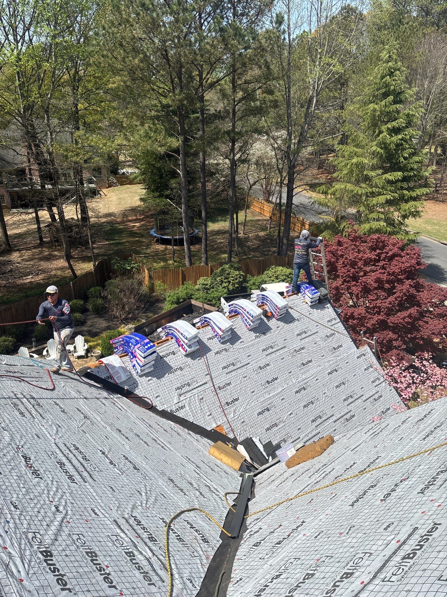Roof replacement by Deerfield Roofing LLC