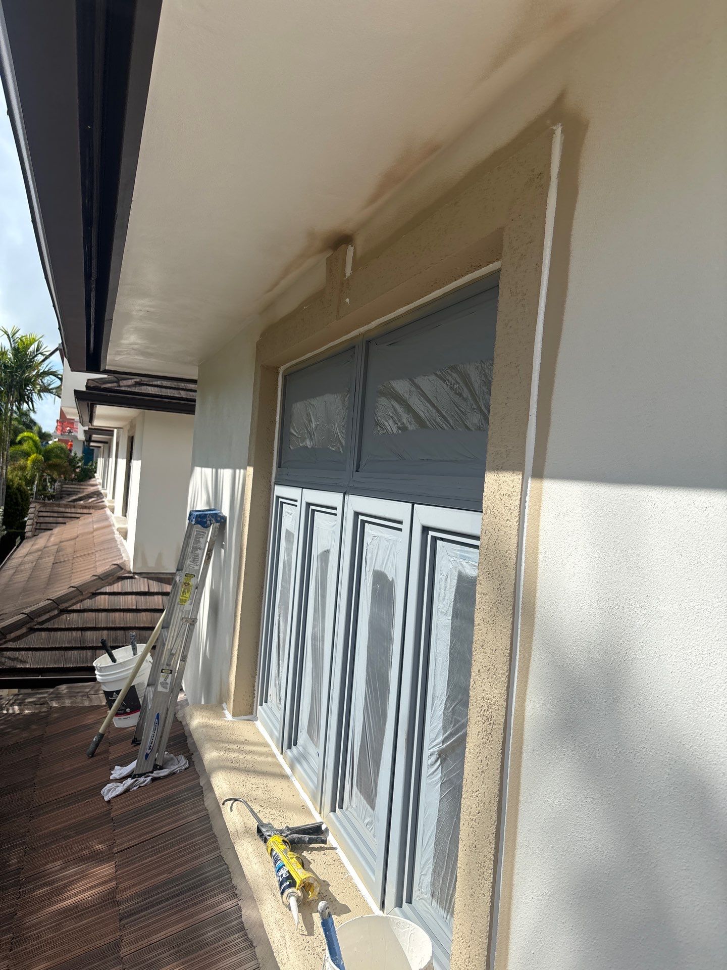 Large Scale Commercial Exterior Isle of Venice Drive, Fort Lauderdale by John “The Greek” Painting