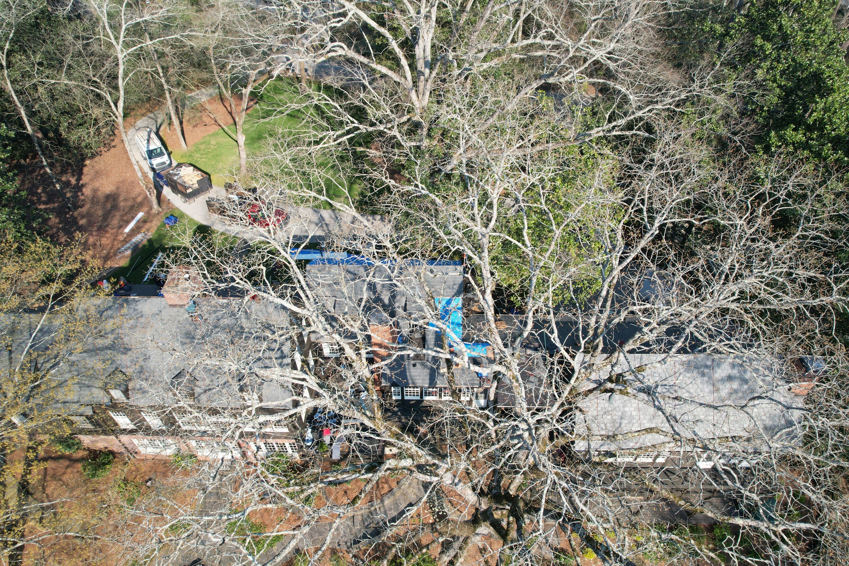 Residential Roofing Installation using Da Vinci Slate  by Inspector Roofing and Restoration