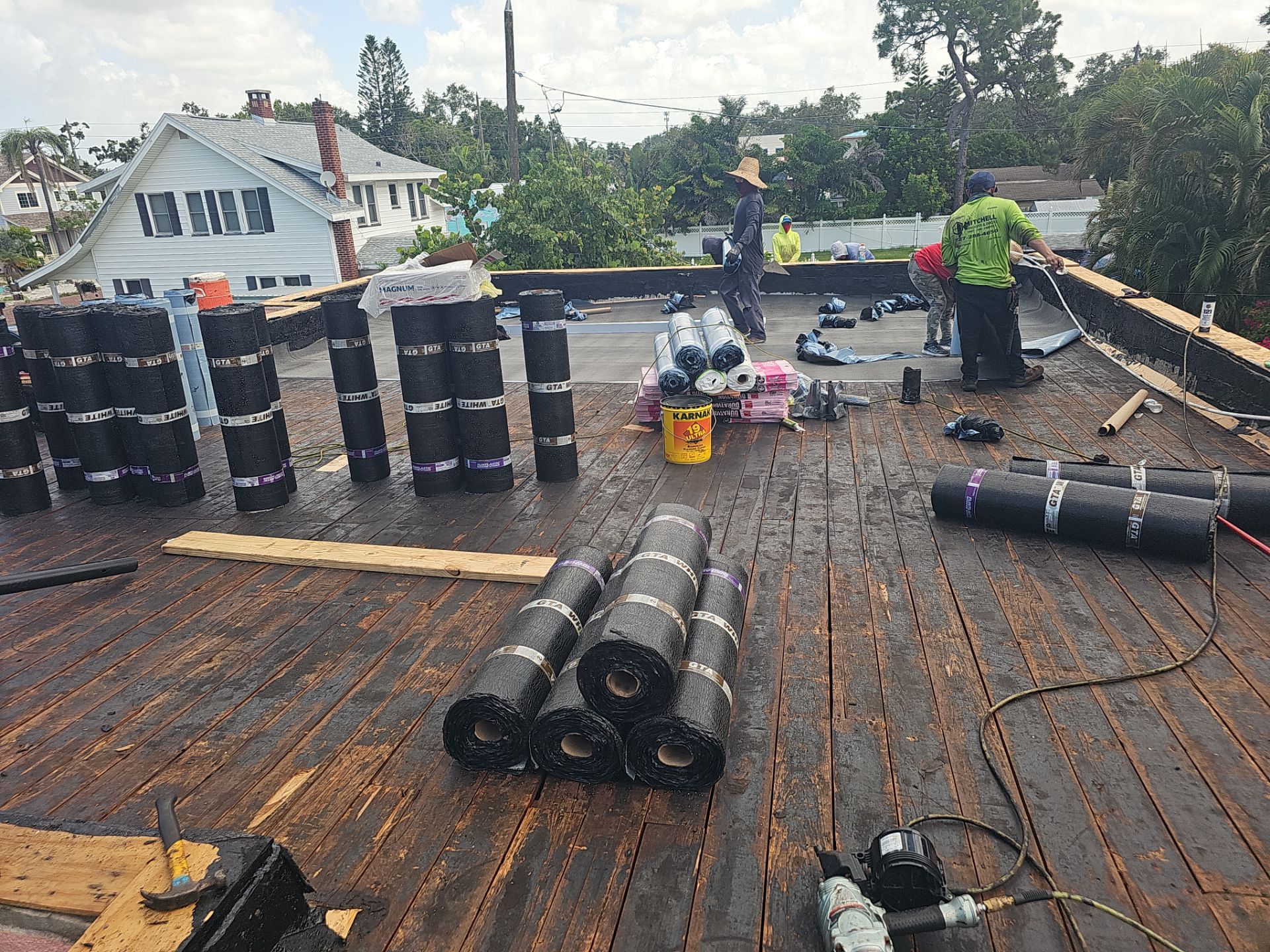 Project in Gulfport 33707 by Mitchell Roofing Company LLC 