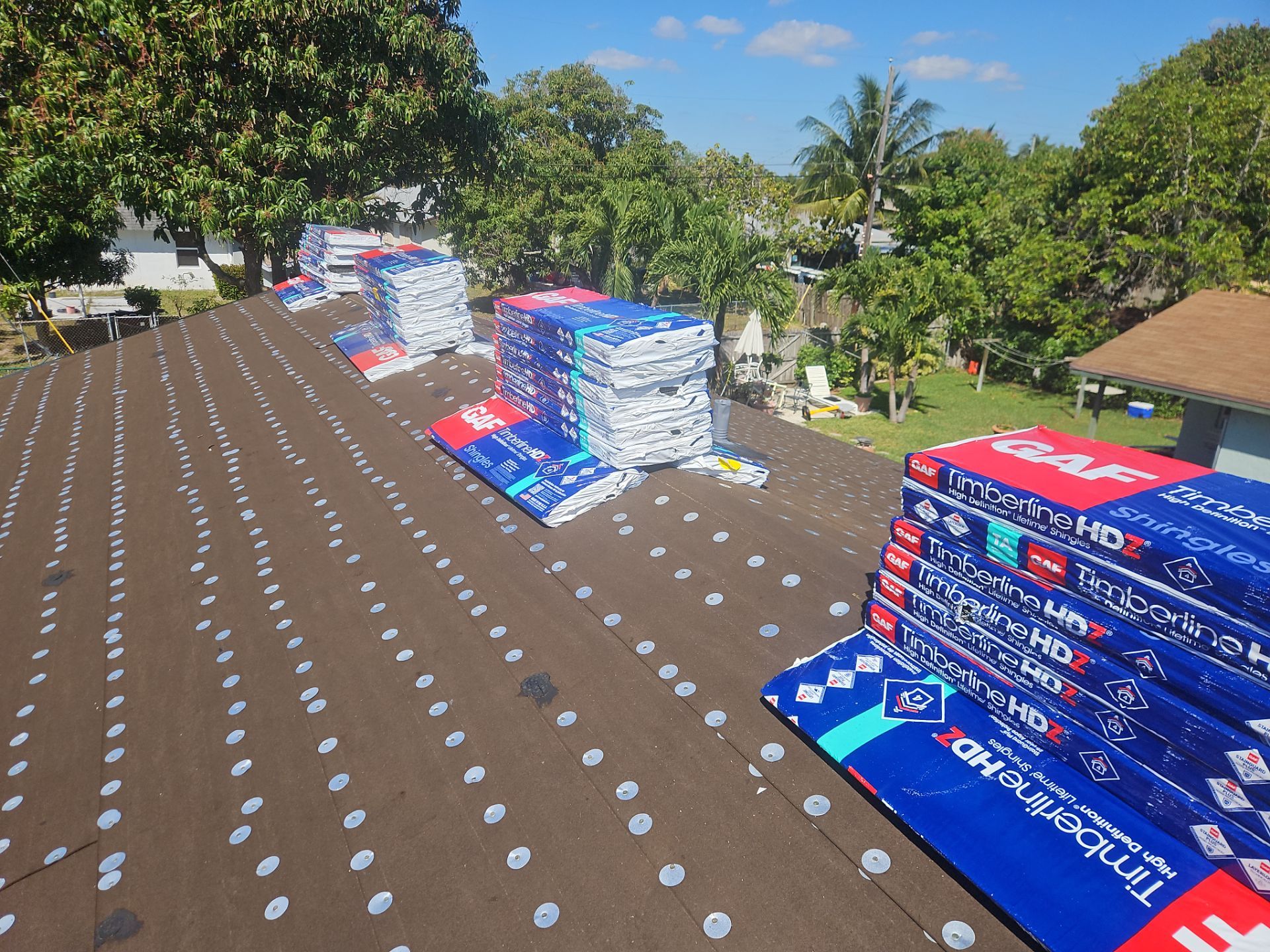Residential Roofing Installation using GAF by BLUES BROTHERS ROOFING