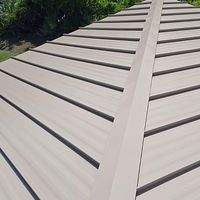 24ga 1.5" Mechanical Seam Sierra Tan by Total Roofing System The Metal Roof Experts