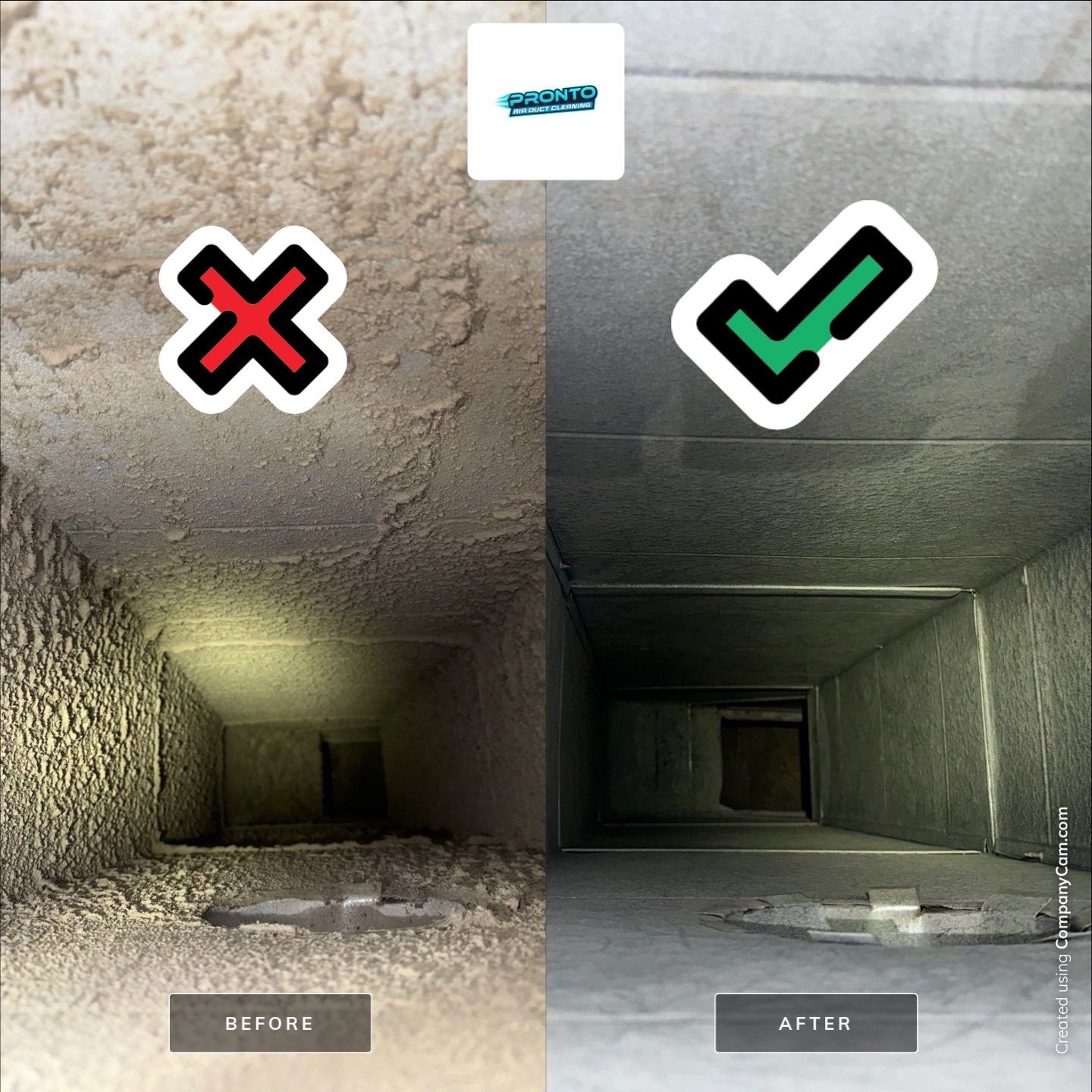 Air Duct Cleaning + Duct Treatment by Pronto Air Duct Cleaning