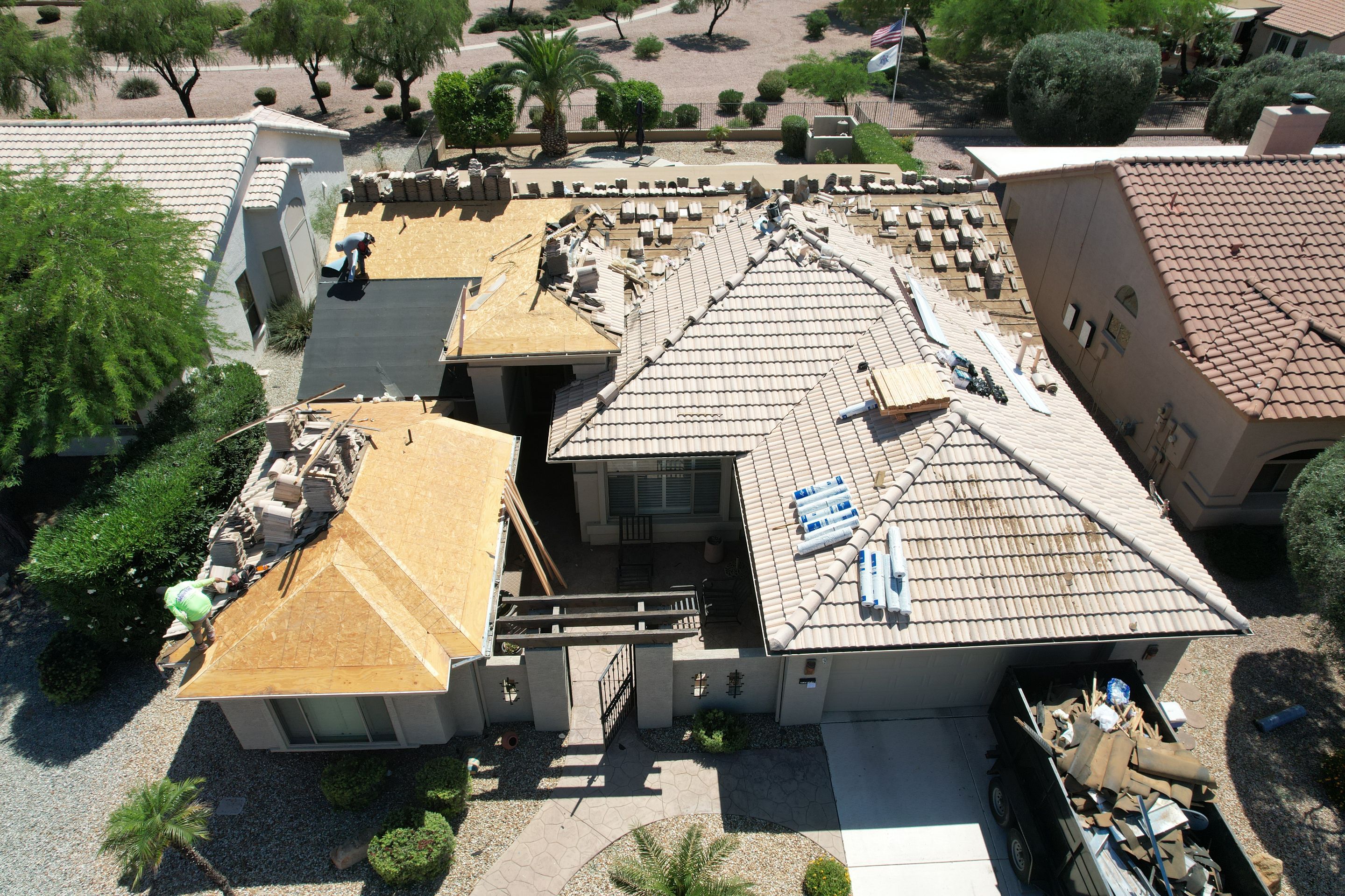 Project in Goodyear, AZ by Showtime Roofing & Coatings LLC