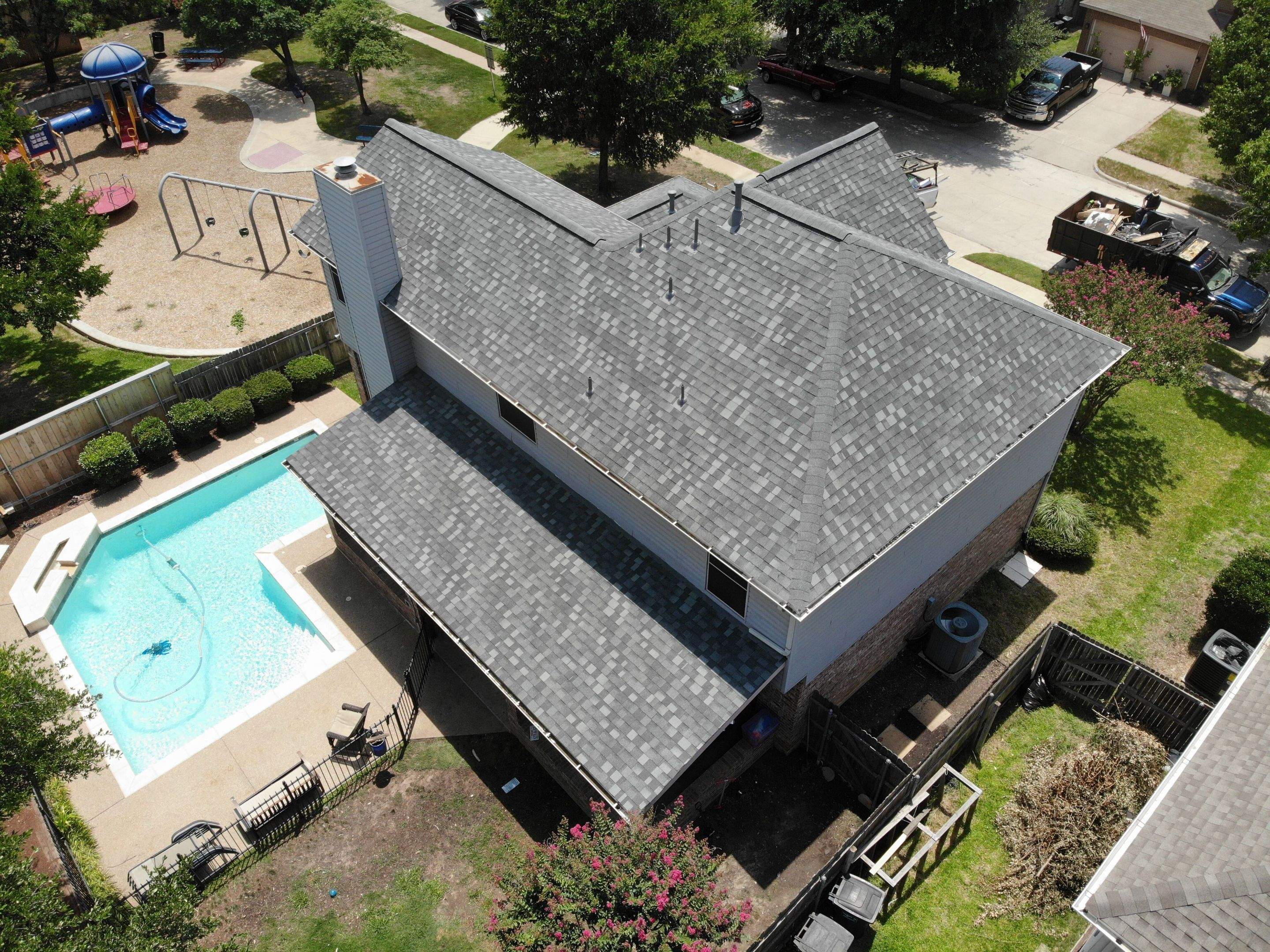 Residential Roofing Installation by K&M Services
