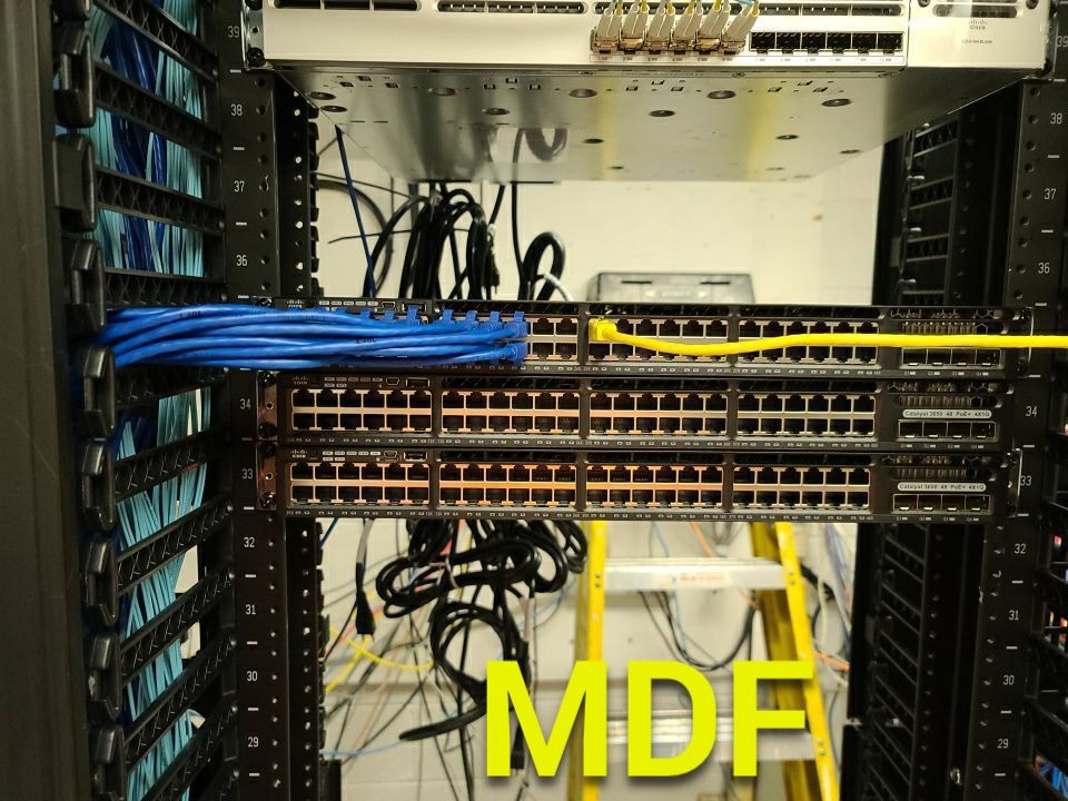 Structure Cable Installation using Cat 6 Cabling & Fiber  by Firmament Solutions