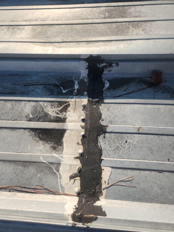 Commercial Roof Repair - metal coating by Georgia Roof Advisors