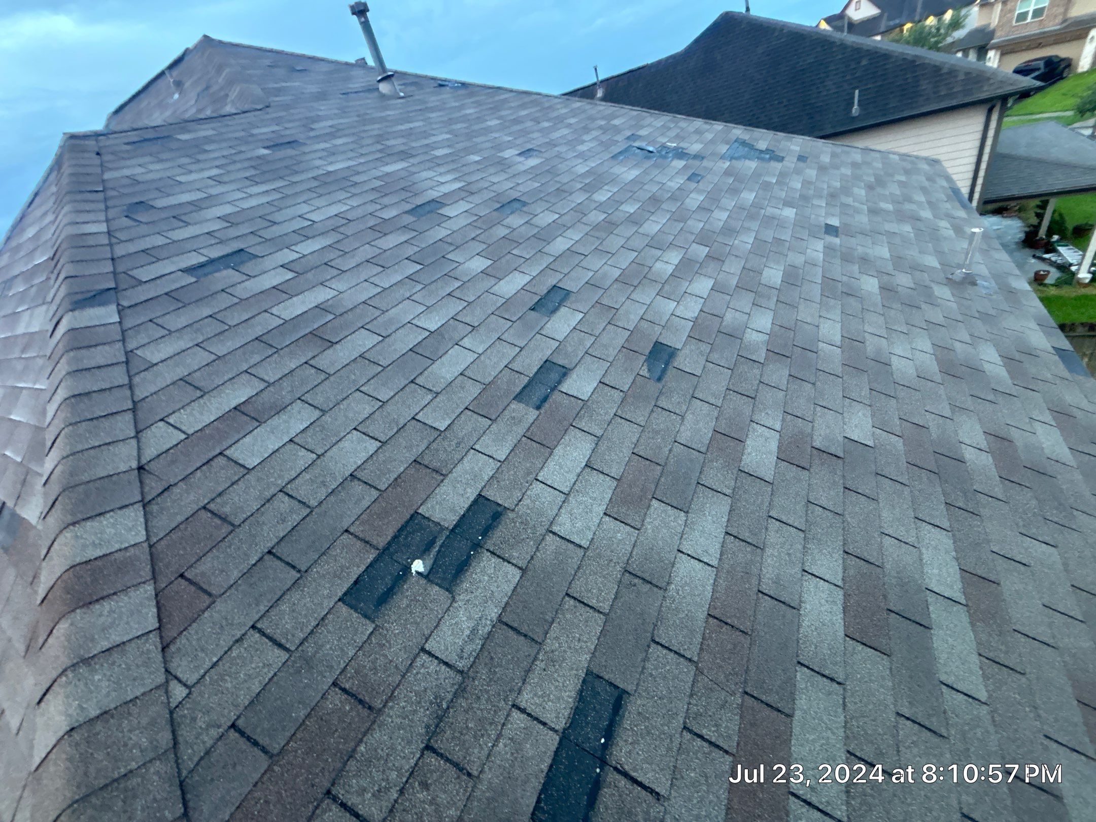 Hurricane Beryl Roof Repair by Berry Good Roofing 