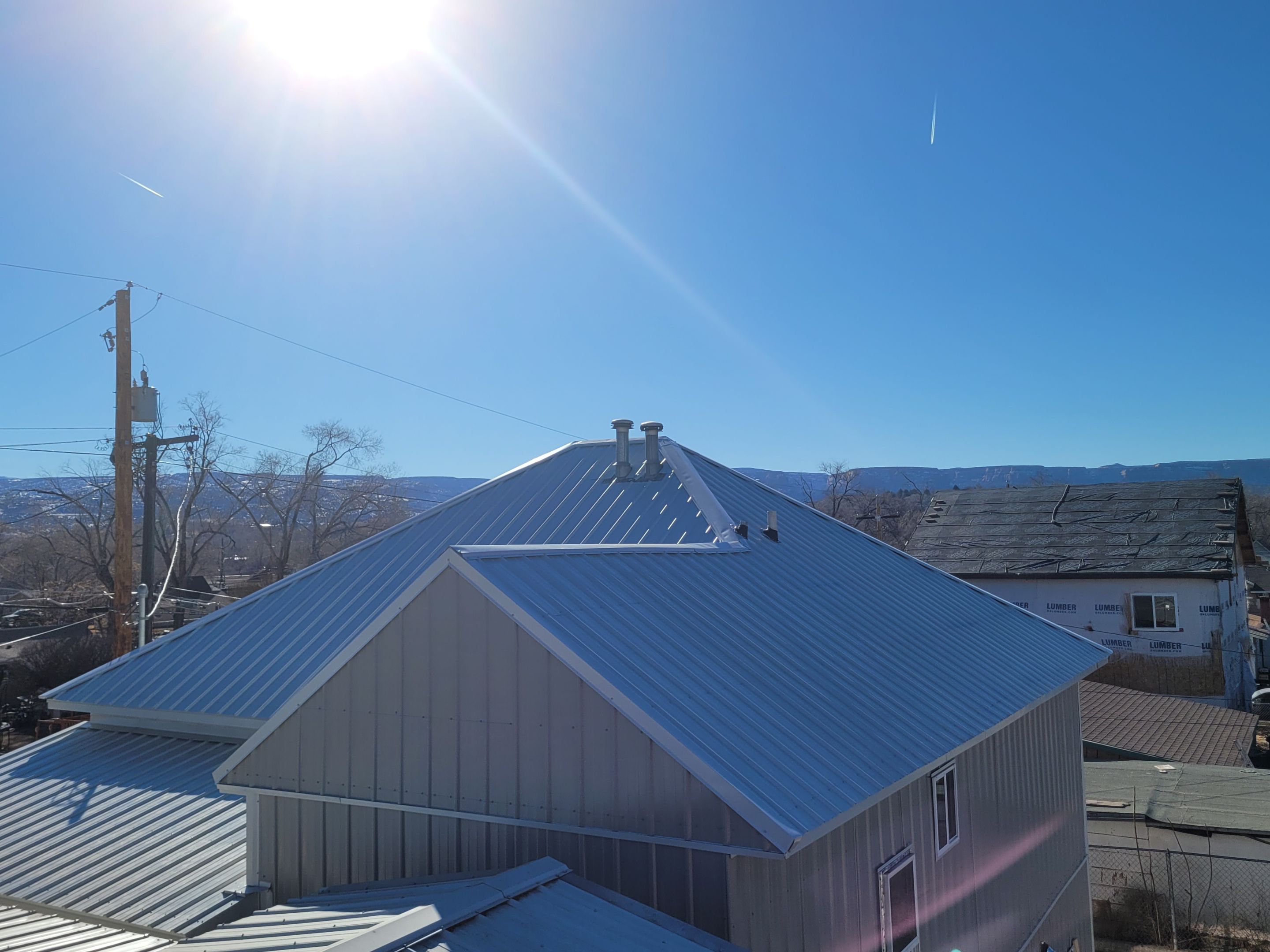 Residential Roofing Installation using Delta Metals by Bros Roofing