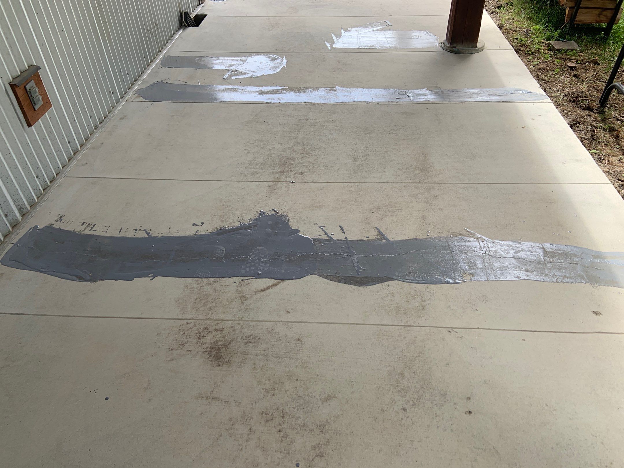 Patio Transformation using Mt Everest by Croc Coatings, LLC