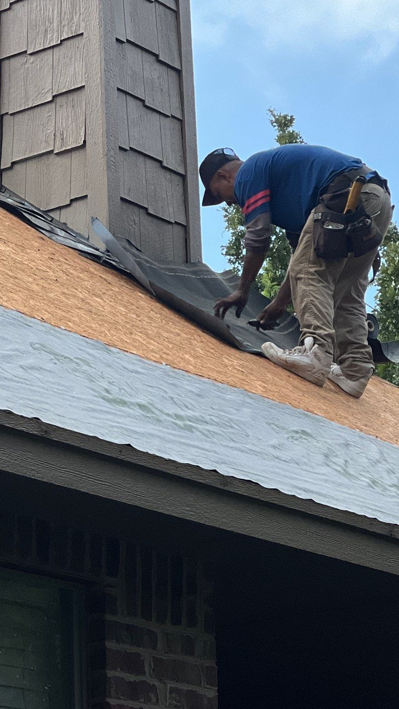 Residential Roofing Installation using GAF Natural Shadow  by A & H Roofing and Contracting