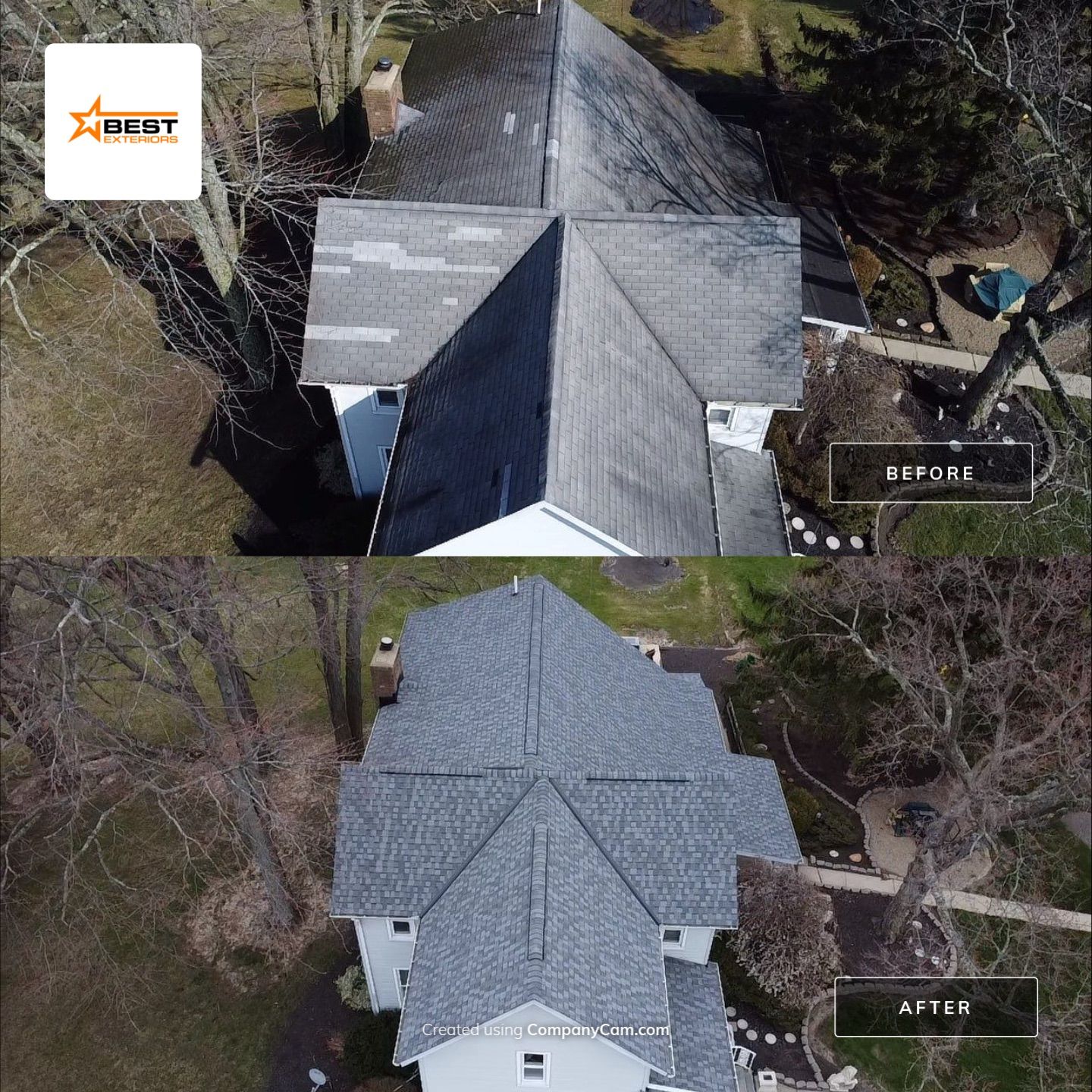 Roof Replacement in Sunbury by Best Roofing & Siding Company